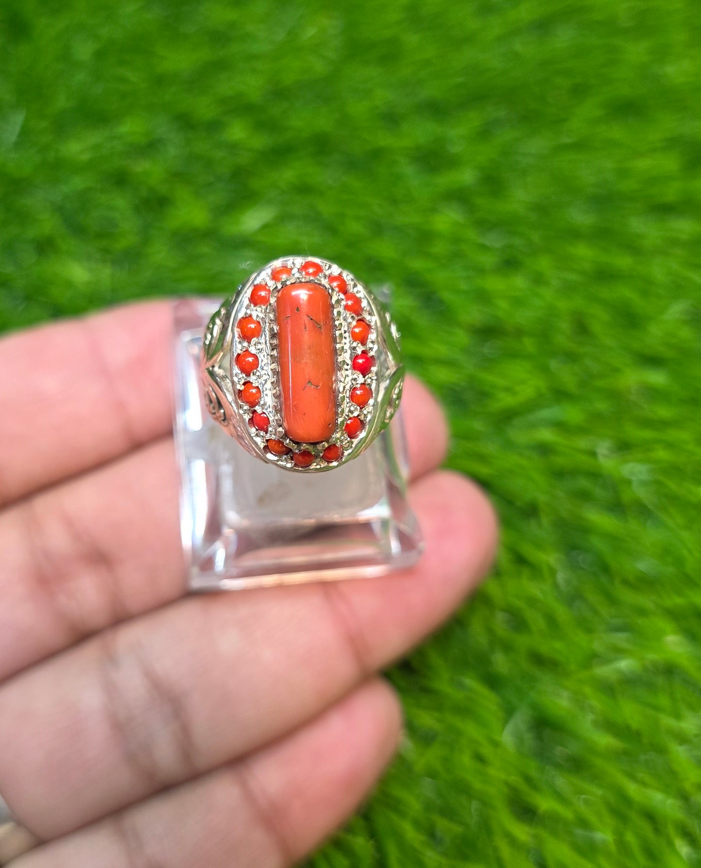 Premium Quality Marjan Ring
