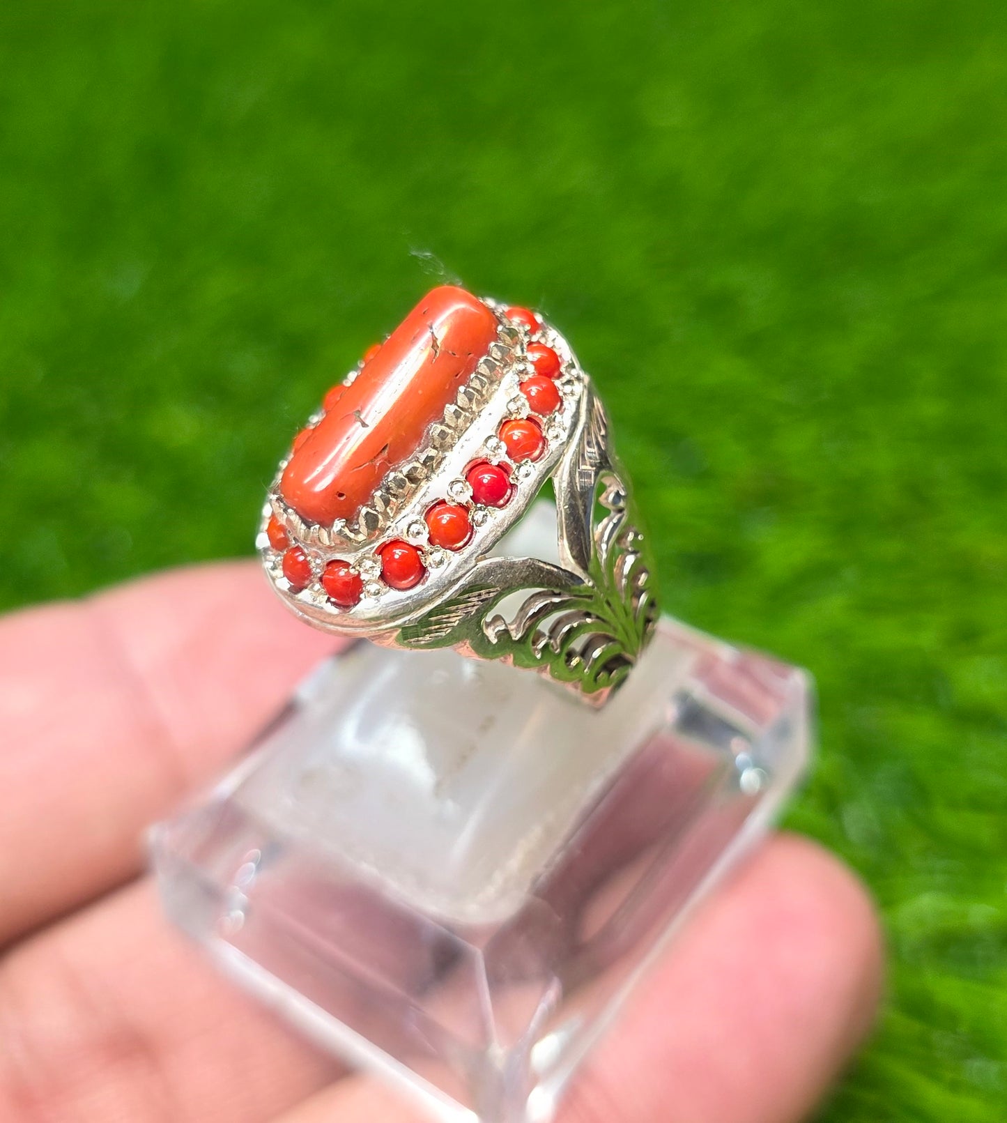 Premium Quality Marjan Ring