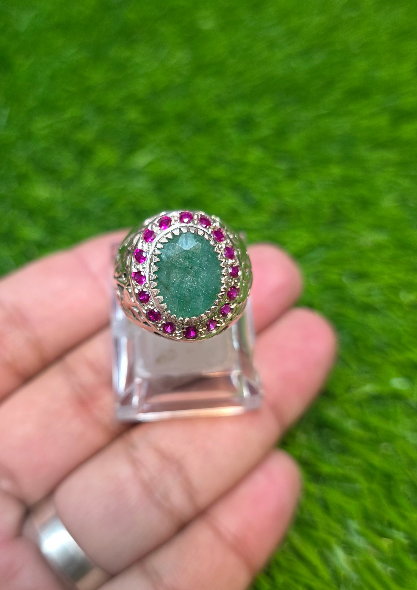Premium Quality Zamurd Ring