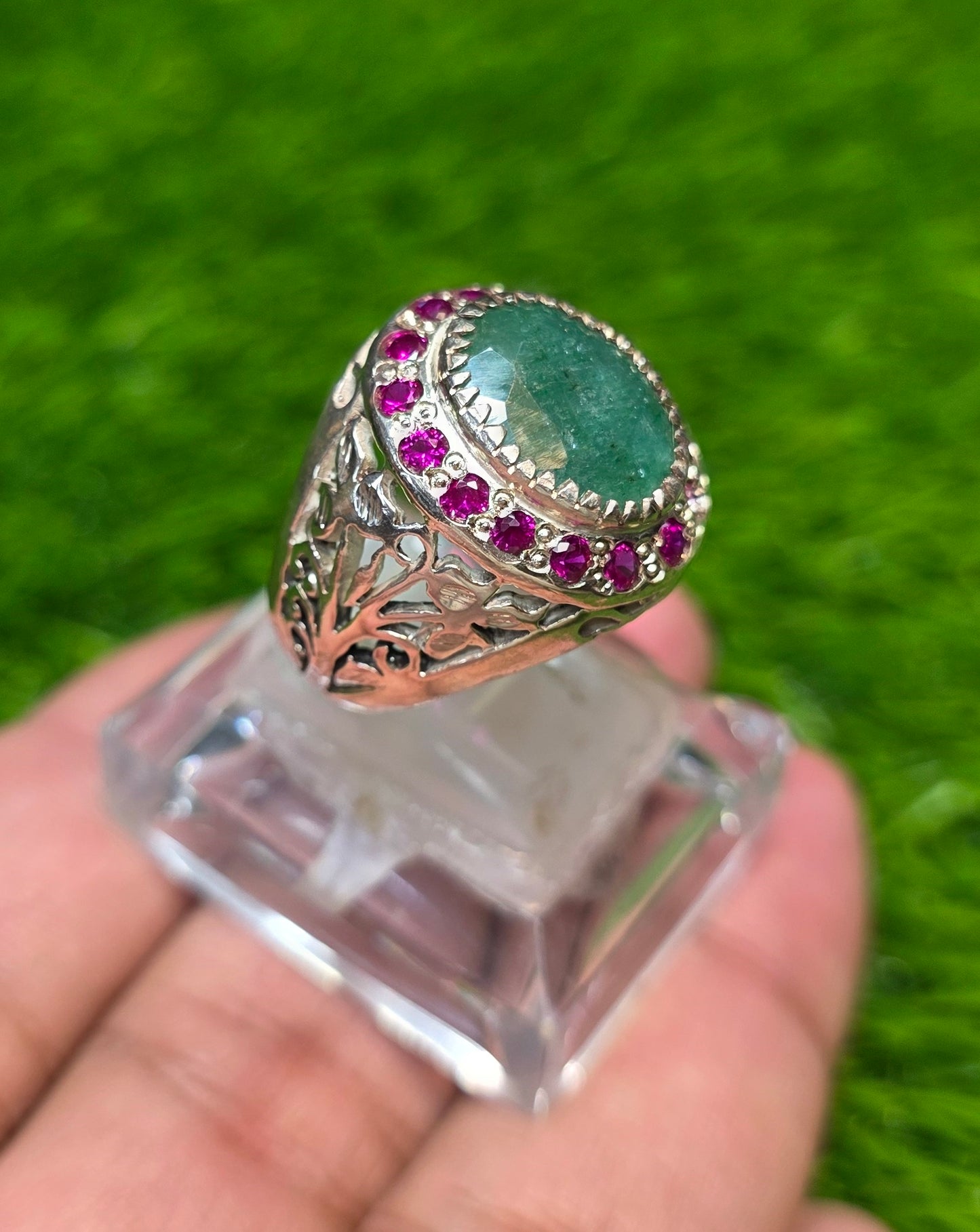 Premium Quality Zamurd Ring
