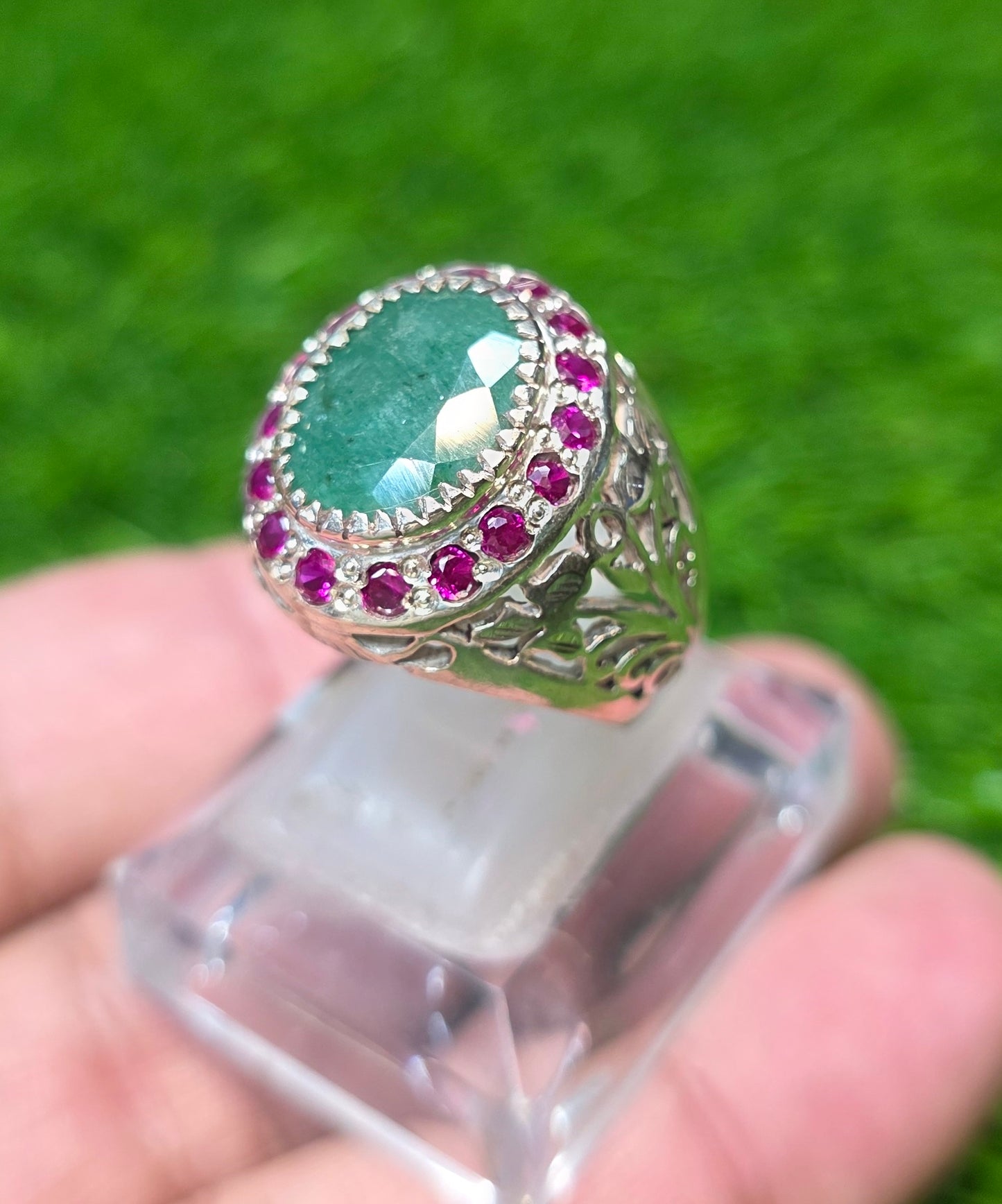 Premium Quality Zamurd Ring