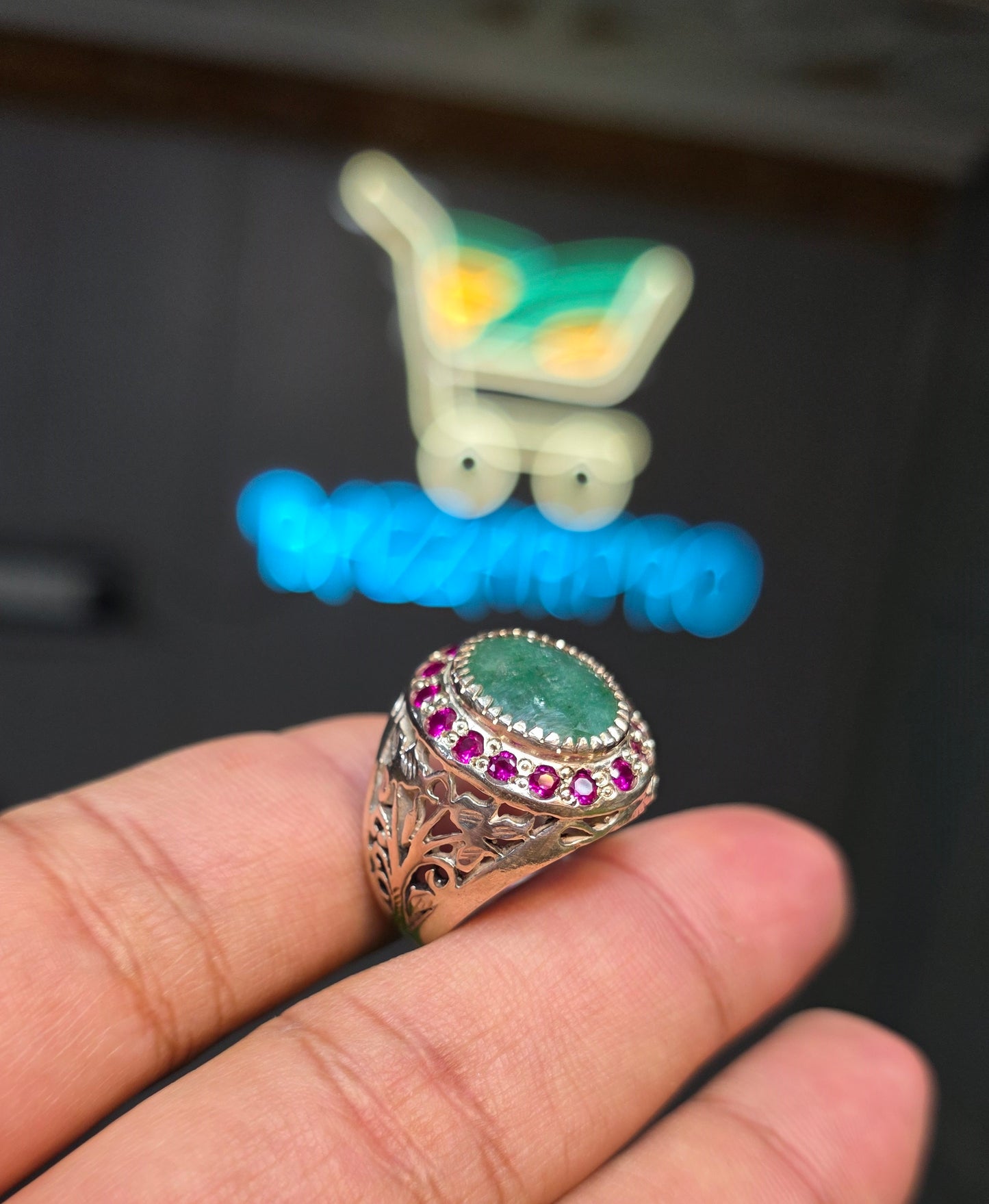 Premium Quality Zamurd Ring