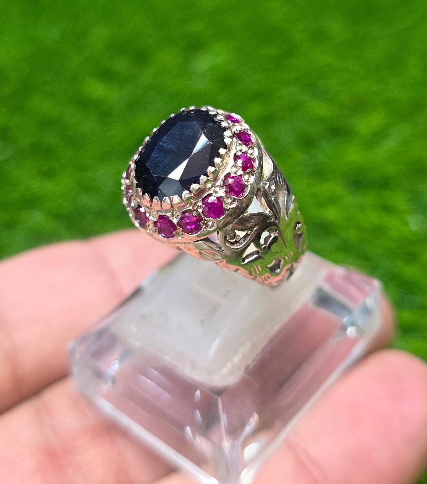 Premium Quality Neelam Ring