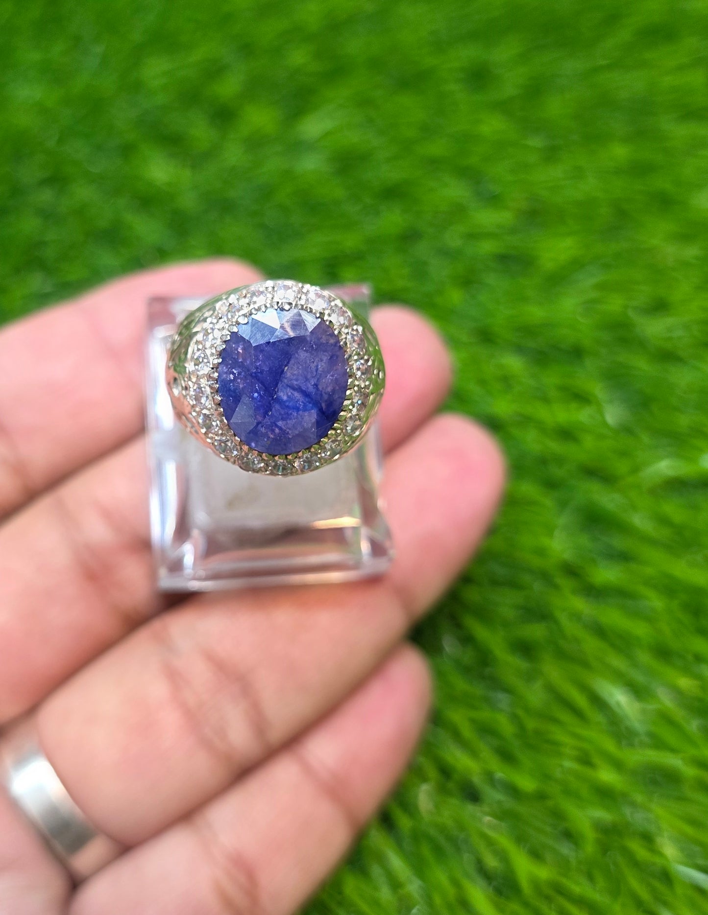 Premium Quality Neelam Ring