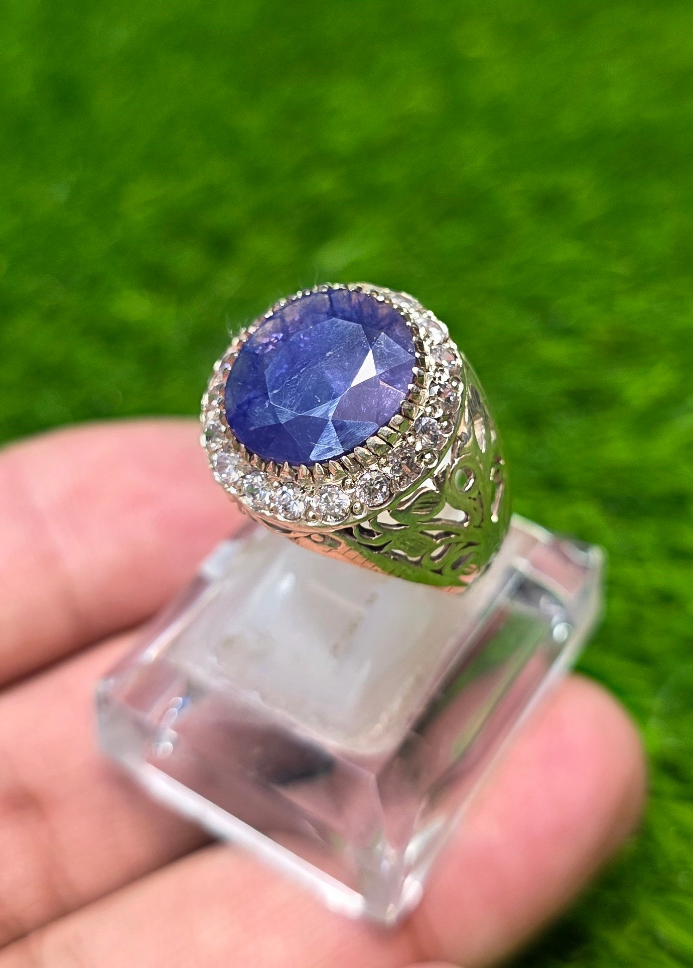 Premium Quality Neelam Ring