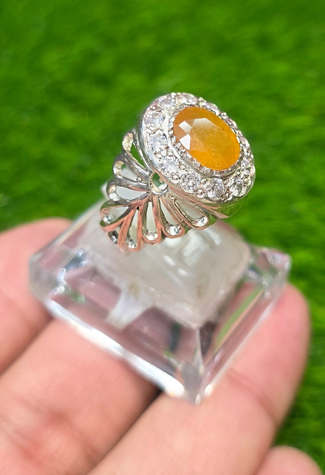 Premium Quality Pukhraj Ring