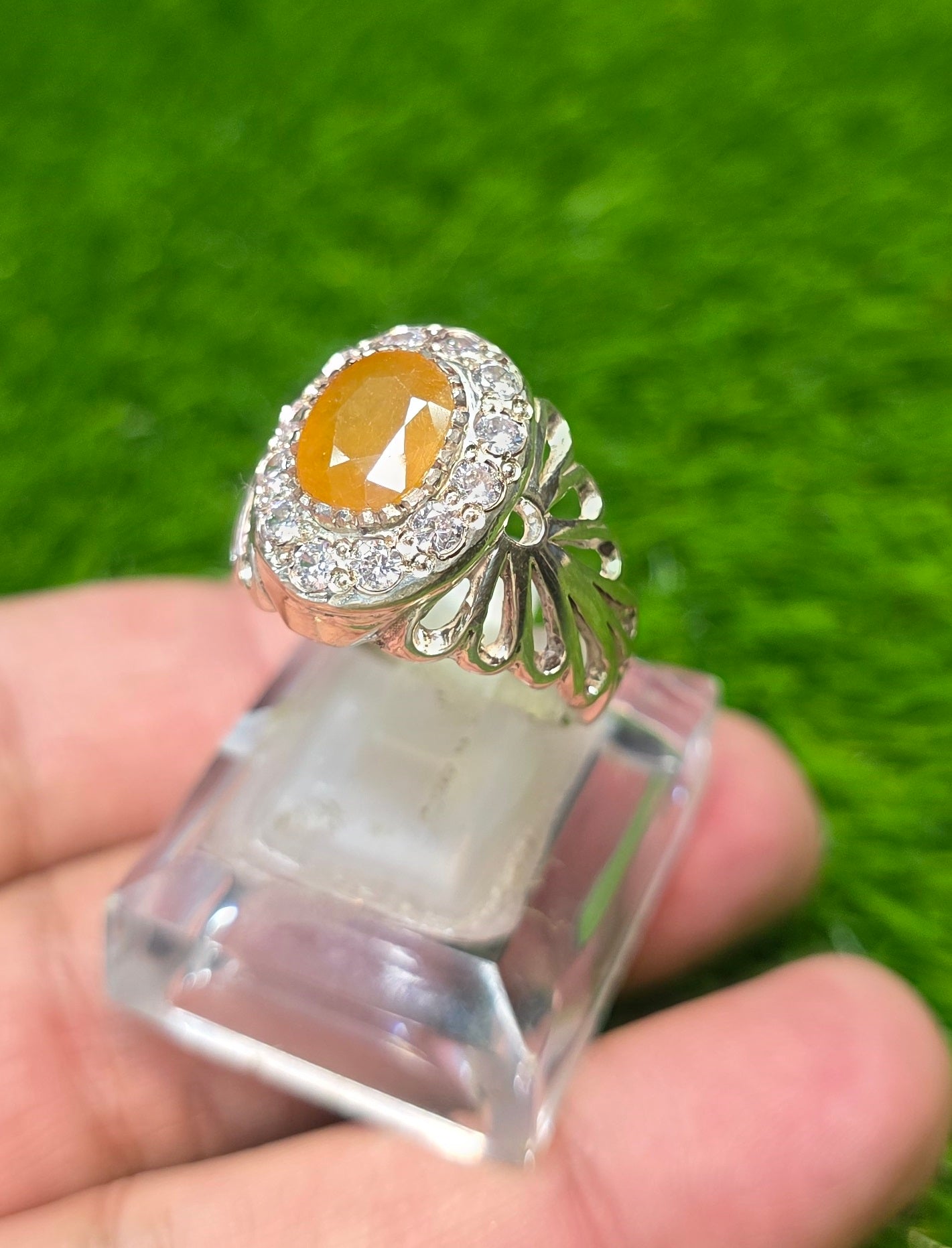 Premium Quality Pukhraj Ring