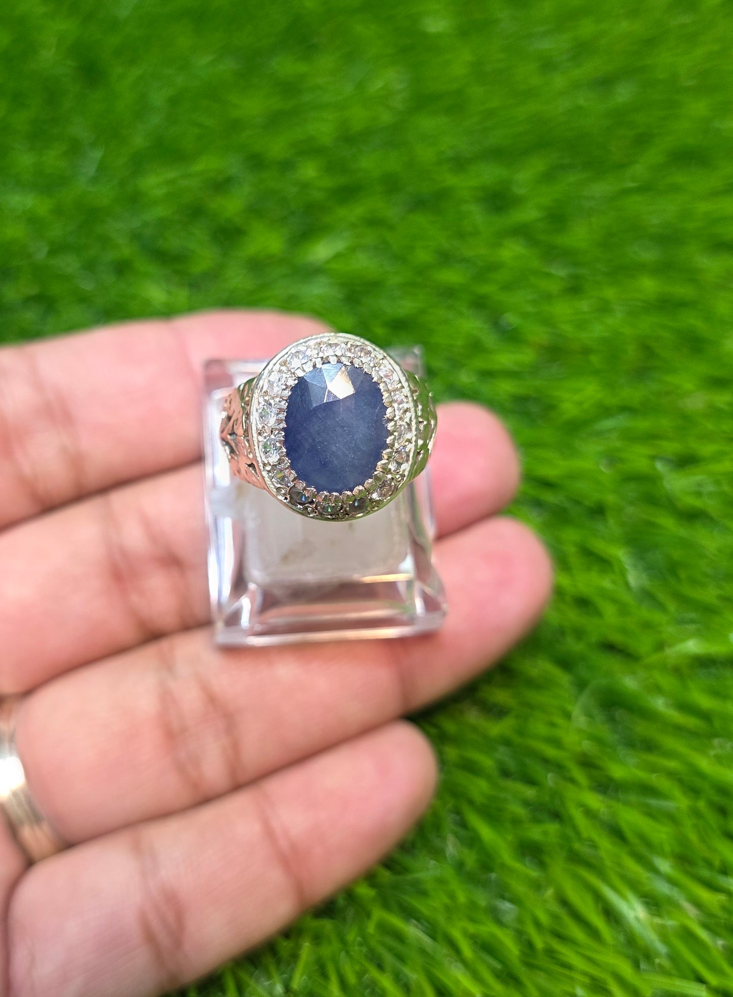 Premium Quality Neelam Ring