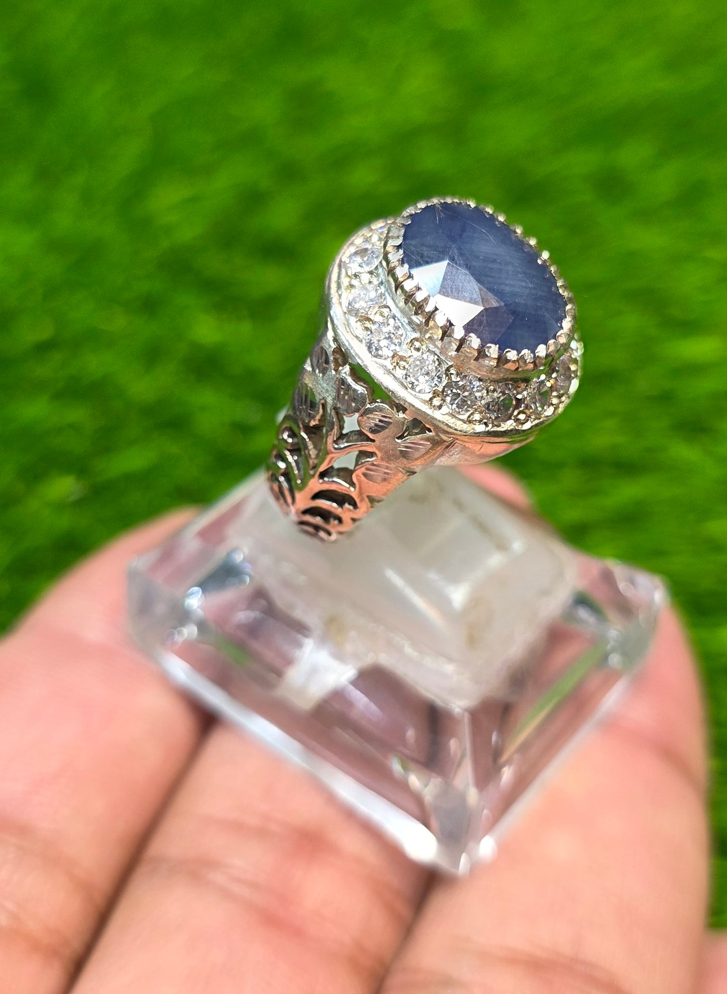 Premium Quality Neelam Ring