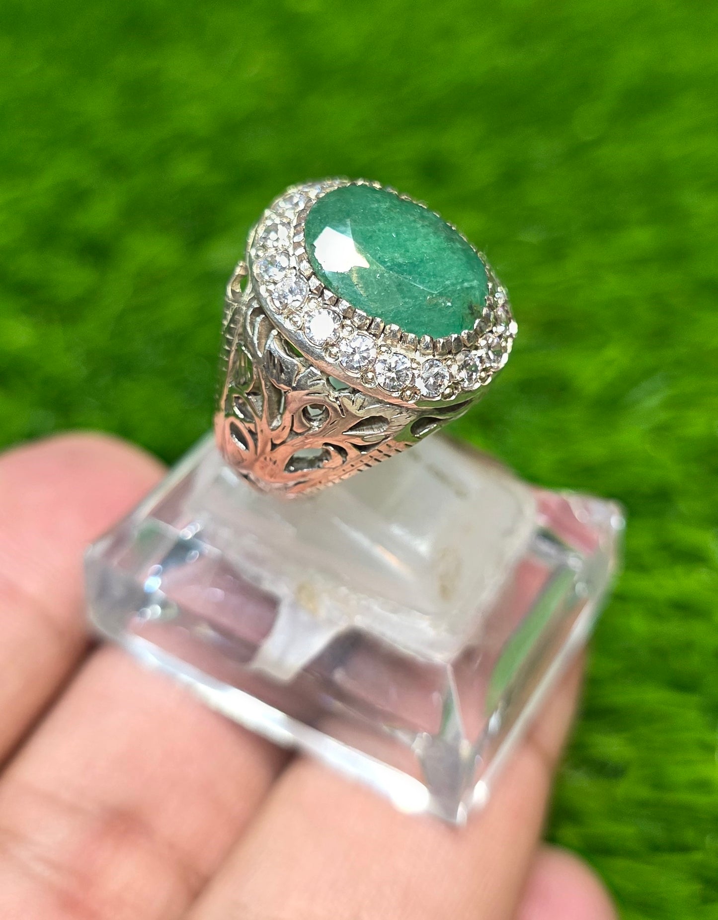 Premium Quality Zamurd Ring