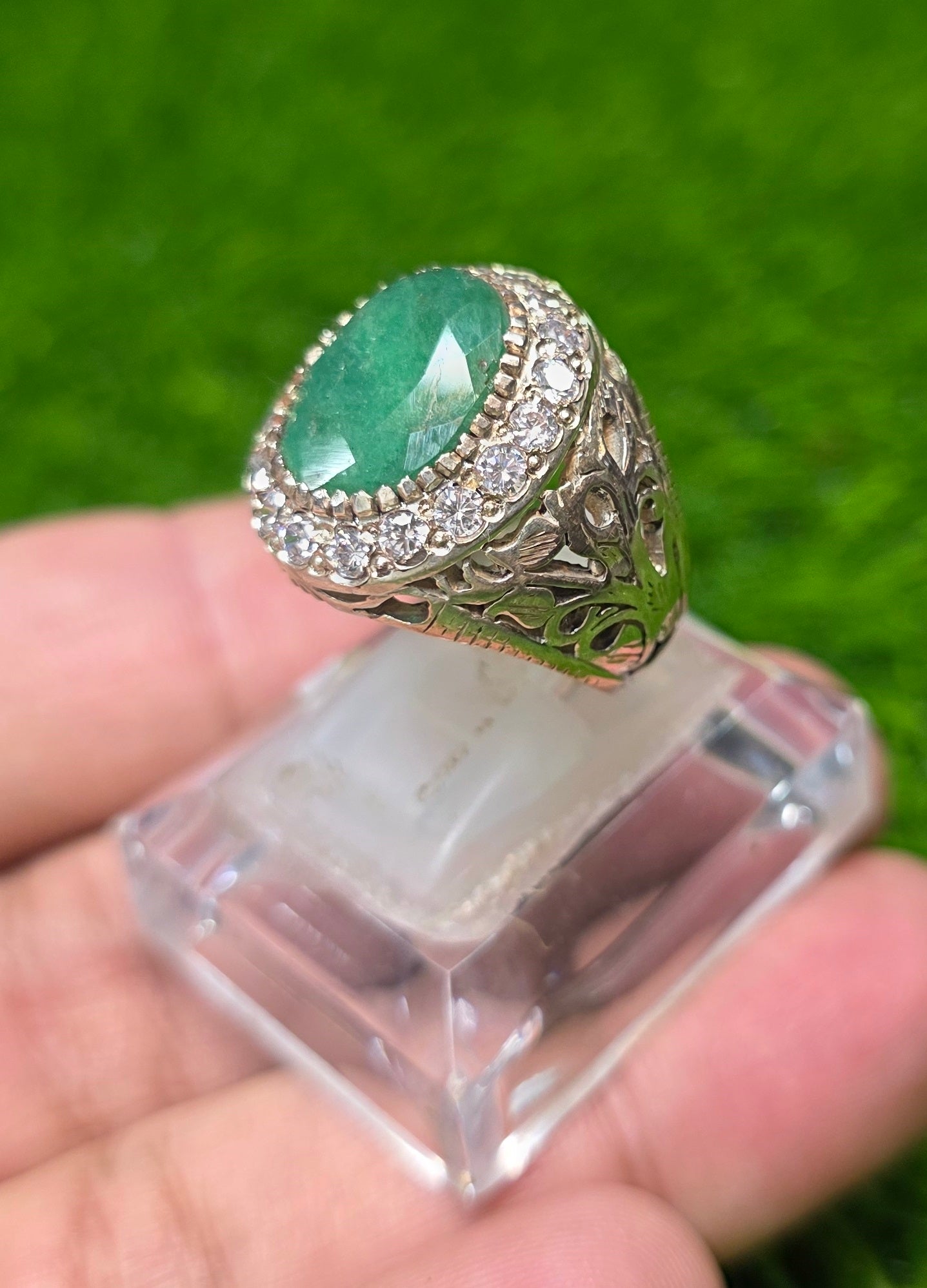 Premium Quality Zamurd Ring
