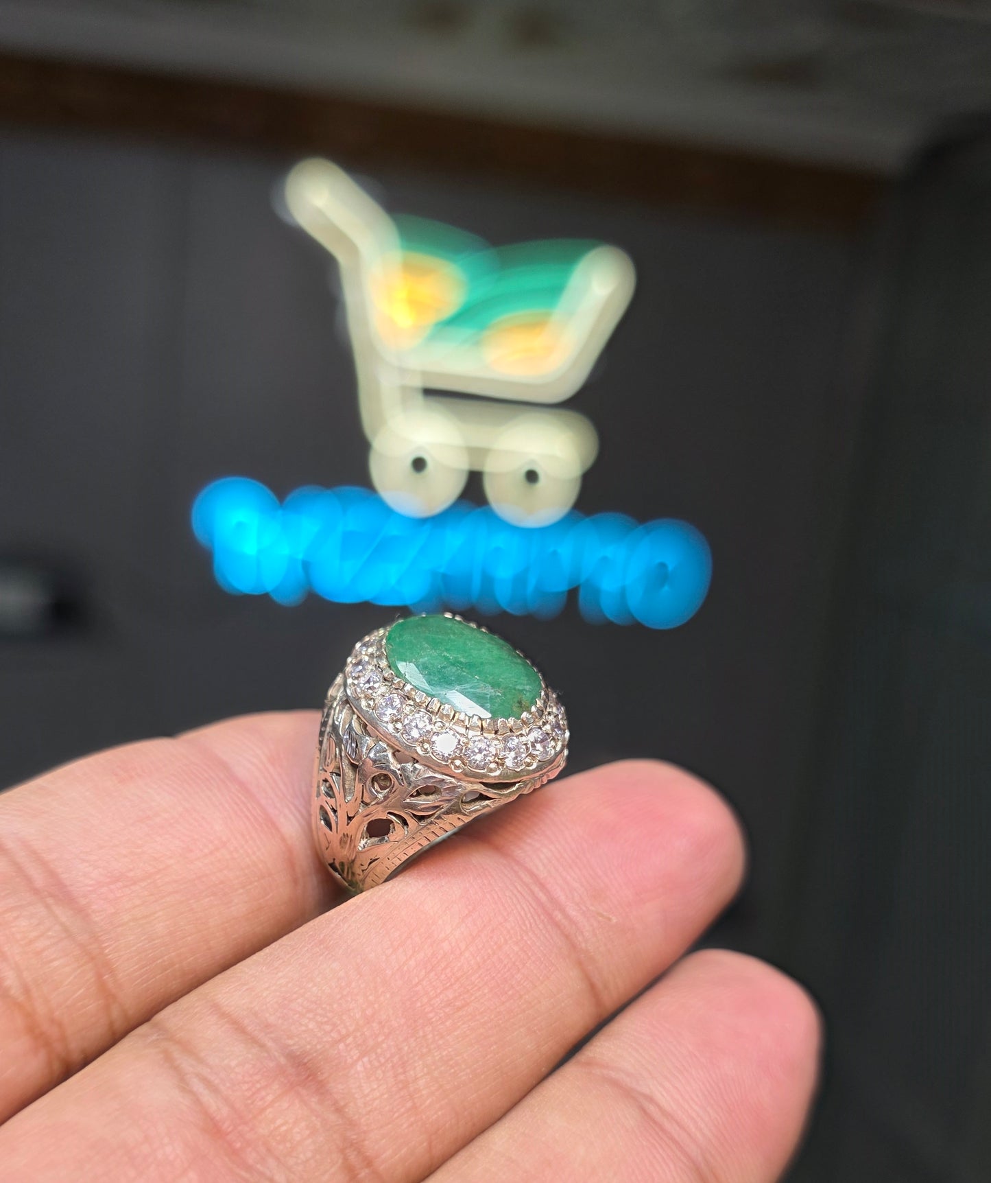 Premium Quality Zamurd Ring