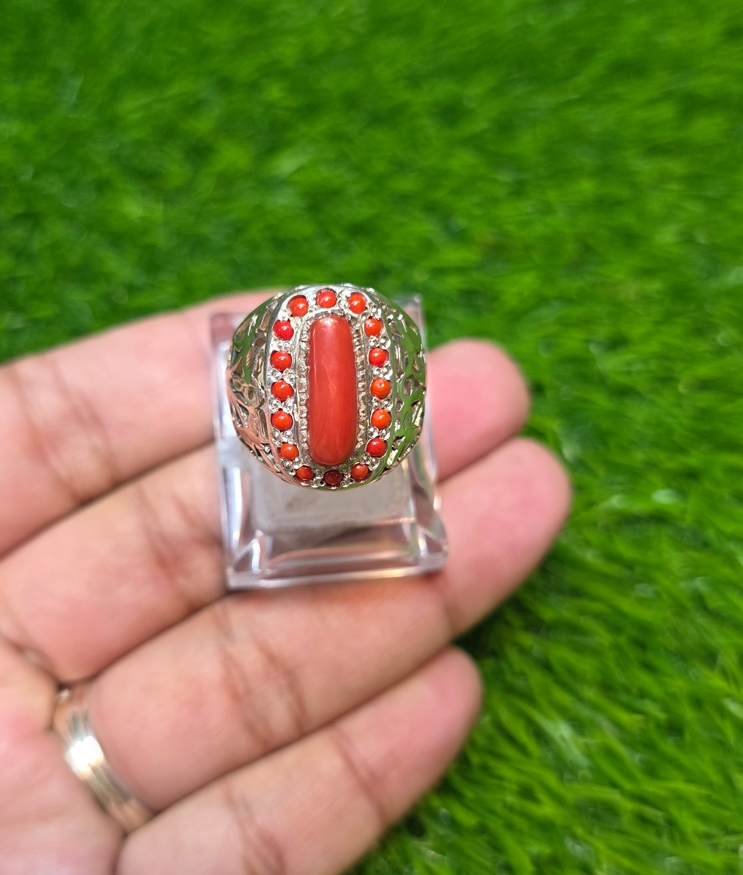 Premium Quality Marjan Ring