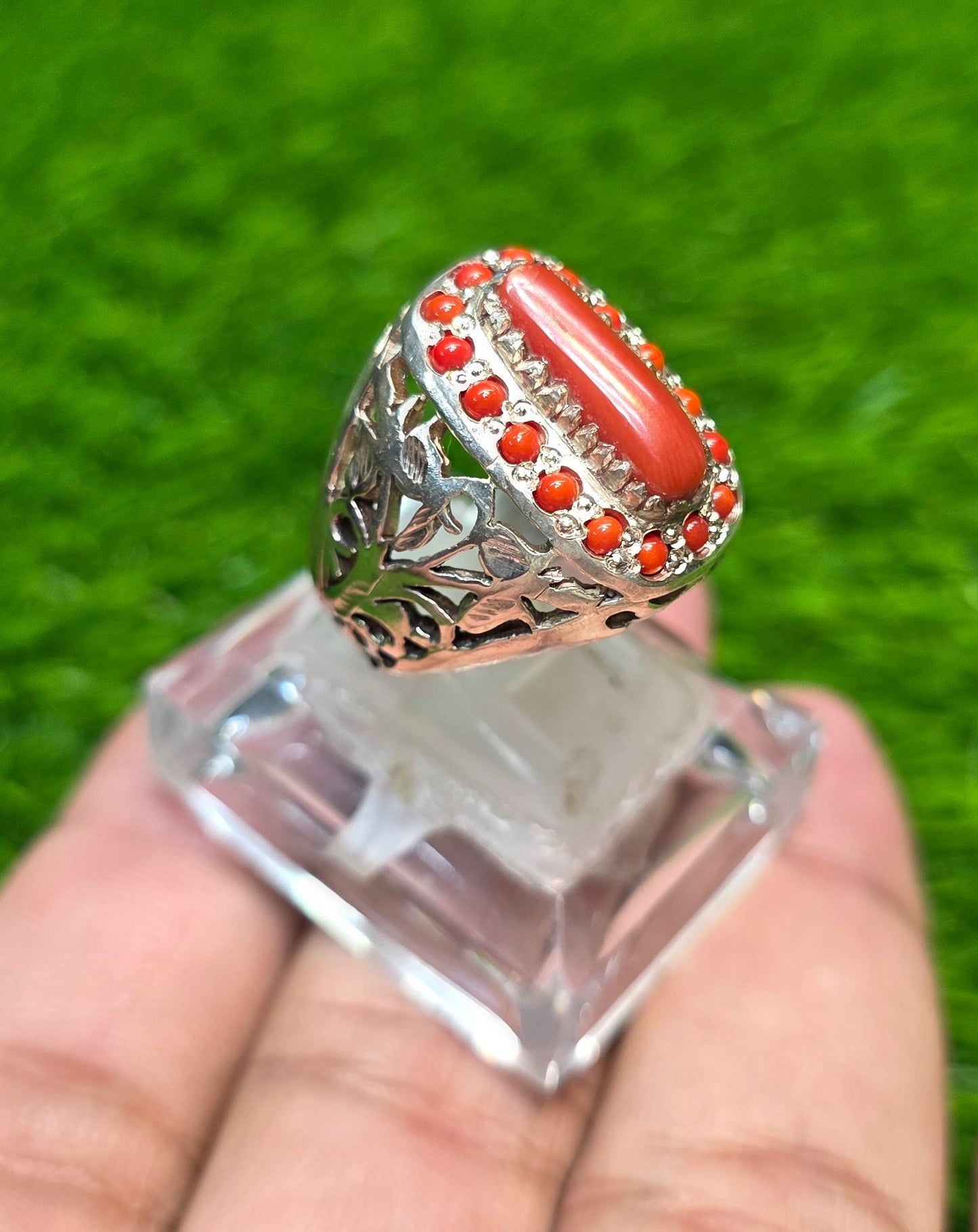 Premium Quality Marjan Ring
