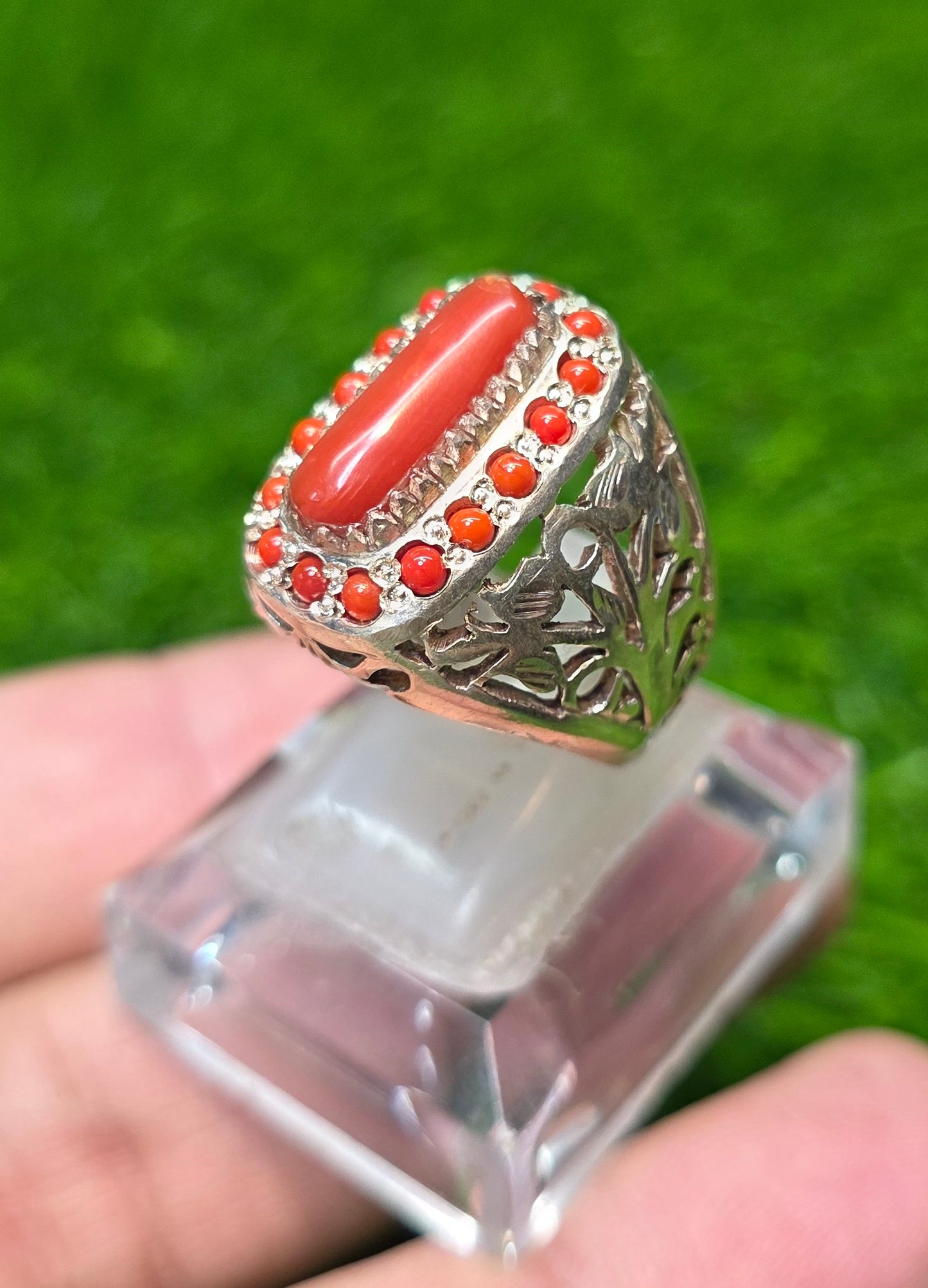 Premium Quality Marjan Ring