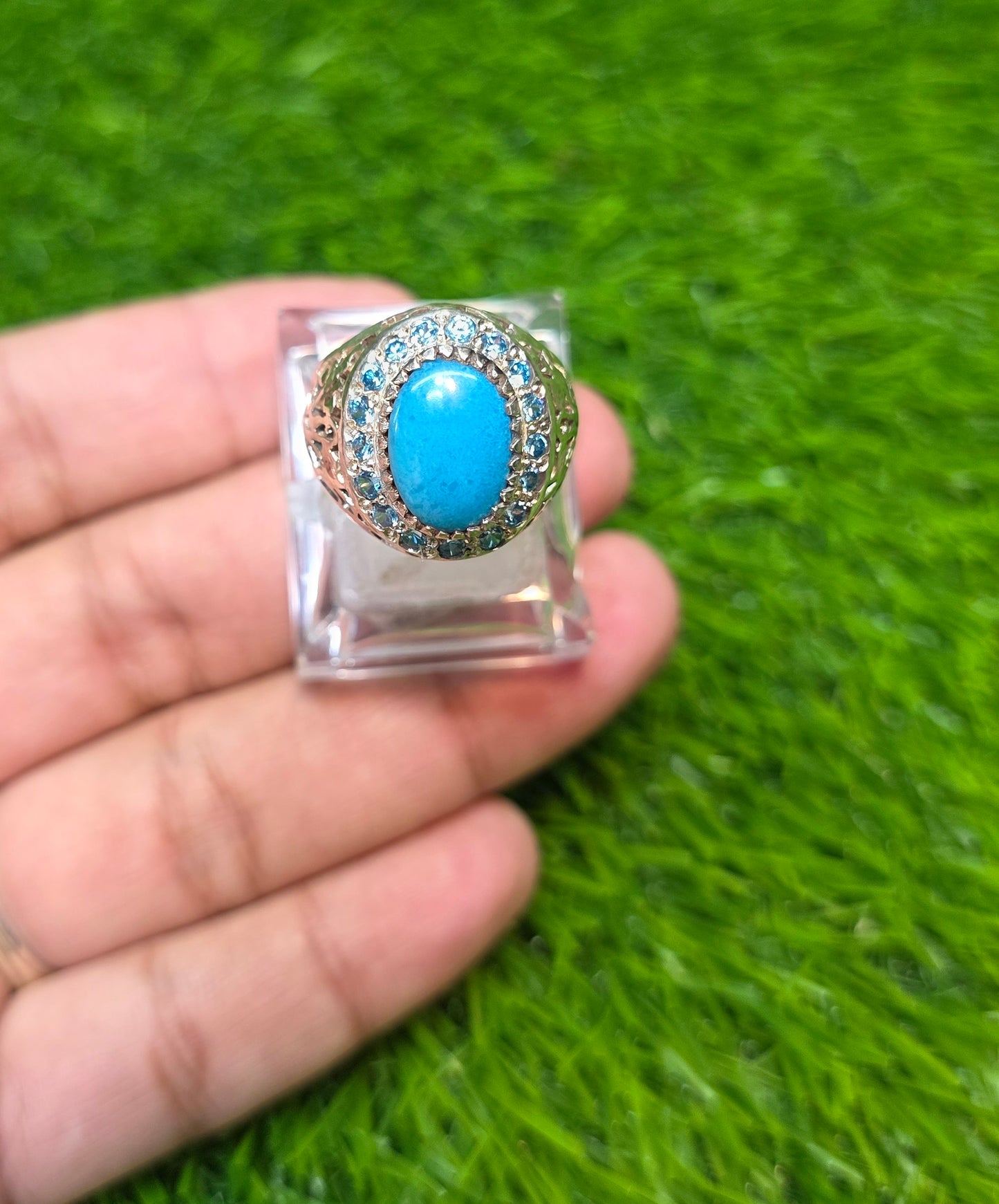 Premium Quality Irani Feroza Ring