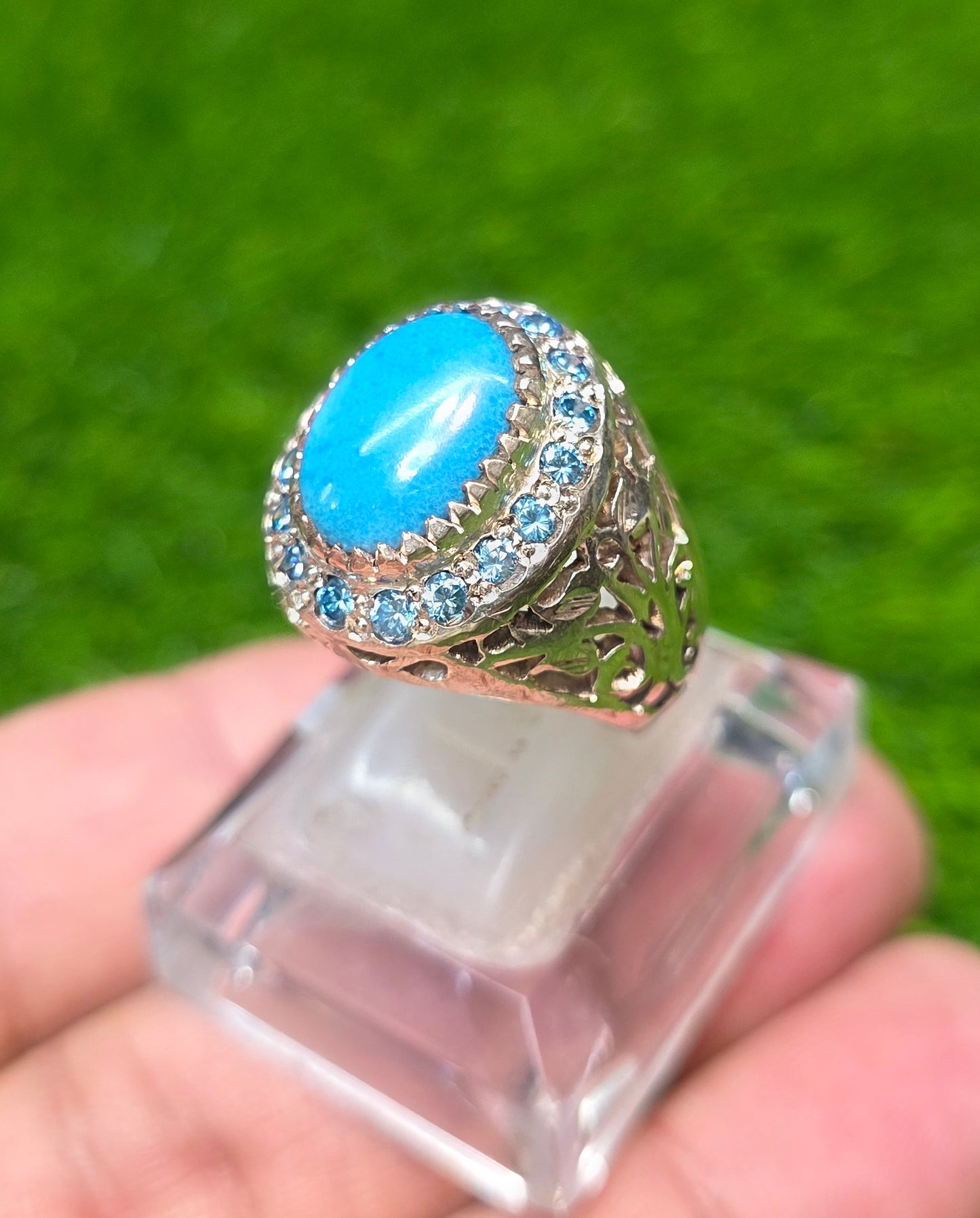 Premium Quality Irani Feroza Ring