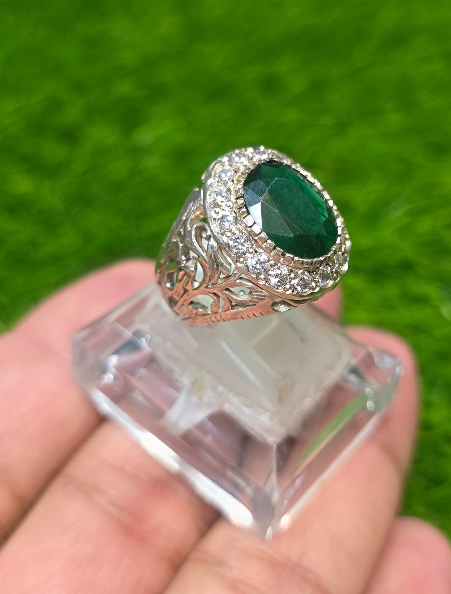 Premium Quality Gilson Zamurd Ring