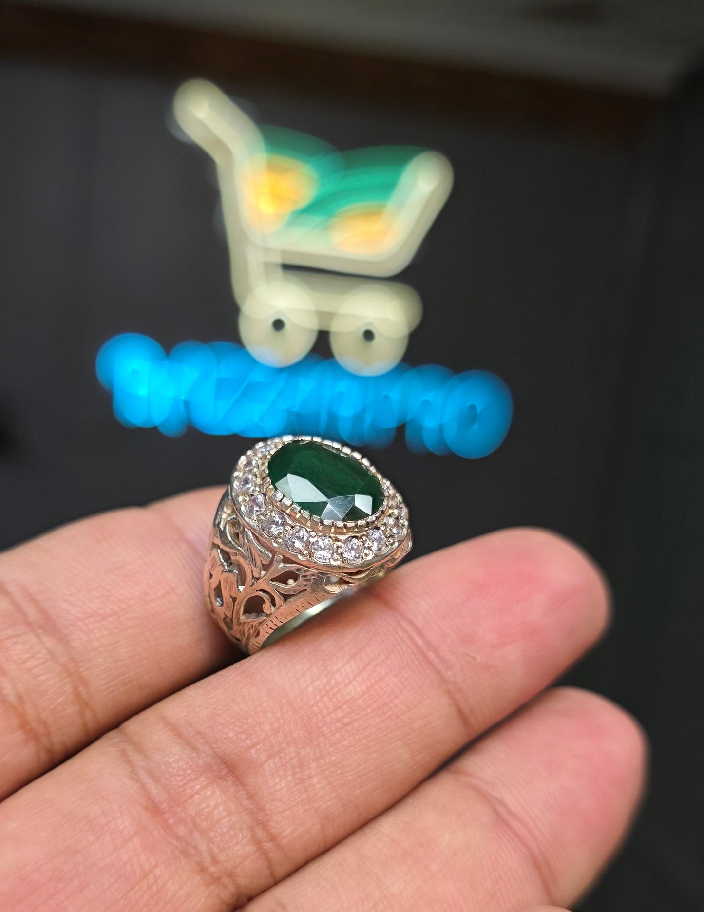 Premium Quality Gilson Zamurd Ring