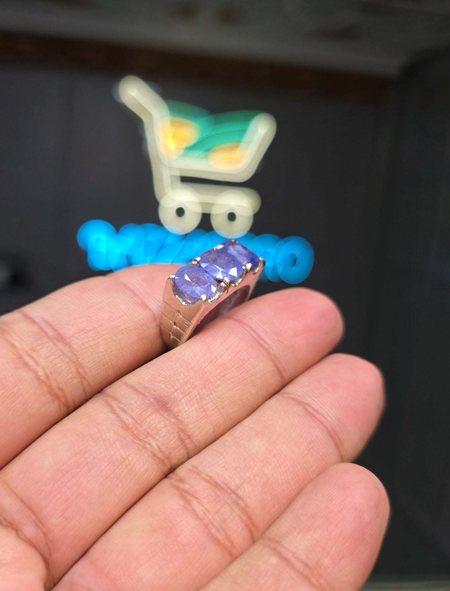 Premium Quality Neelam Ring