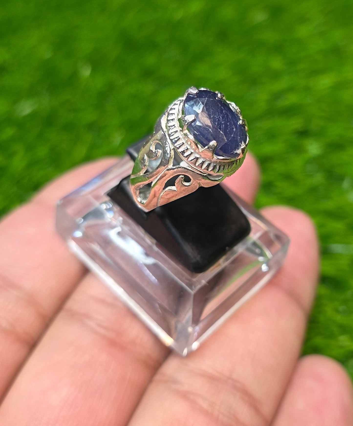 Premium Quality Neelam Ring