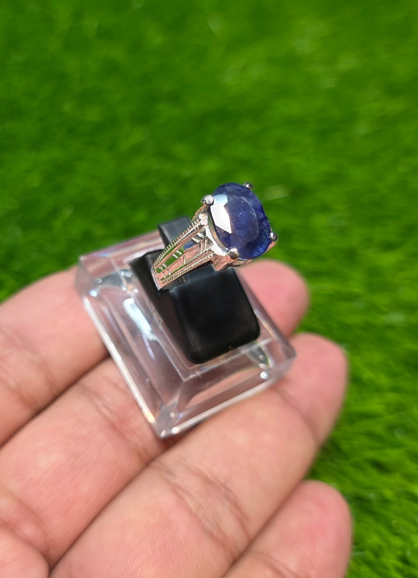 Premium Quality Neelam Ring
