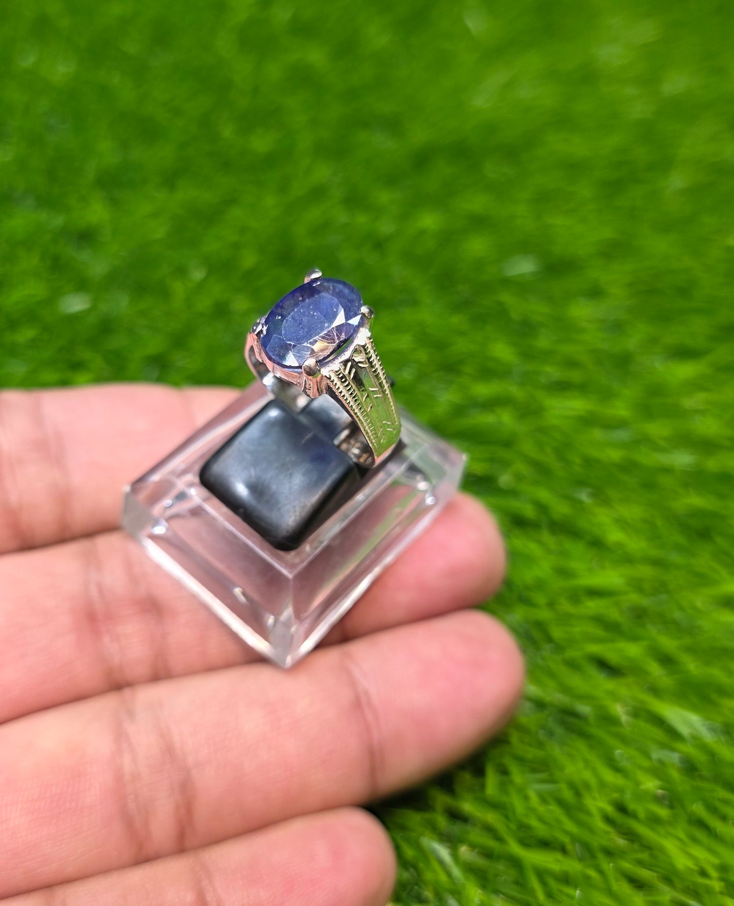 Premium Quality Neelam Ring