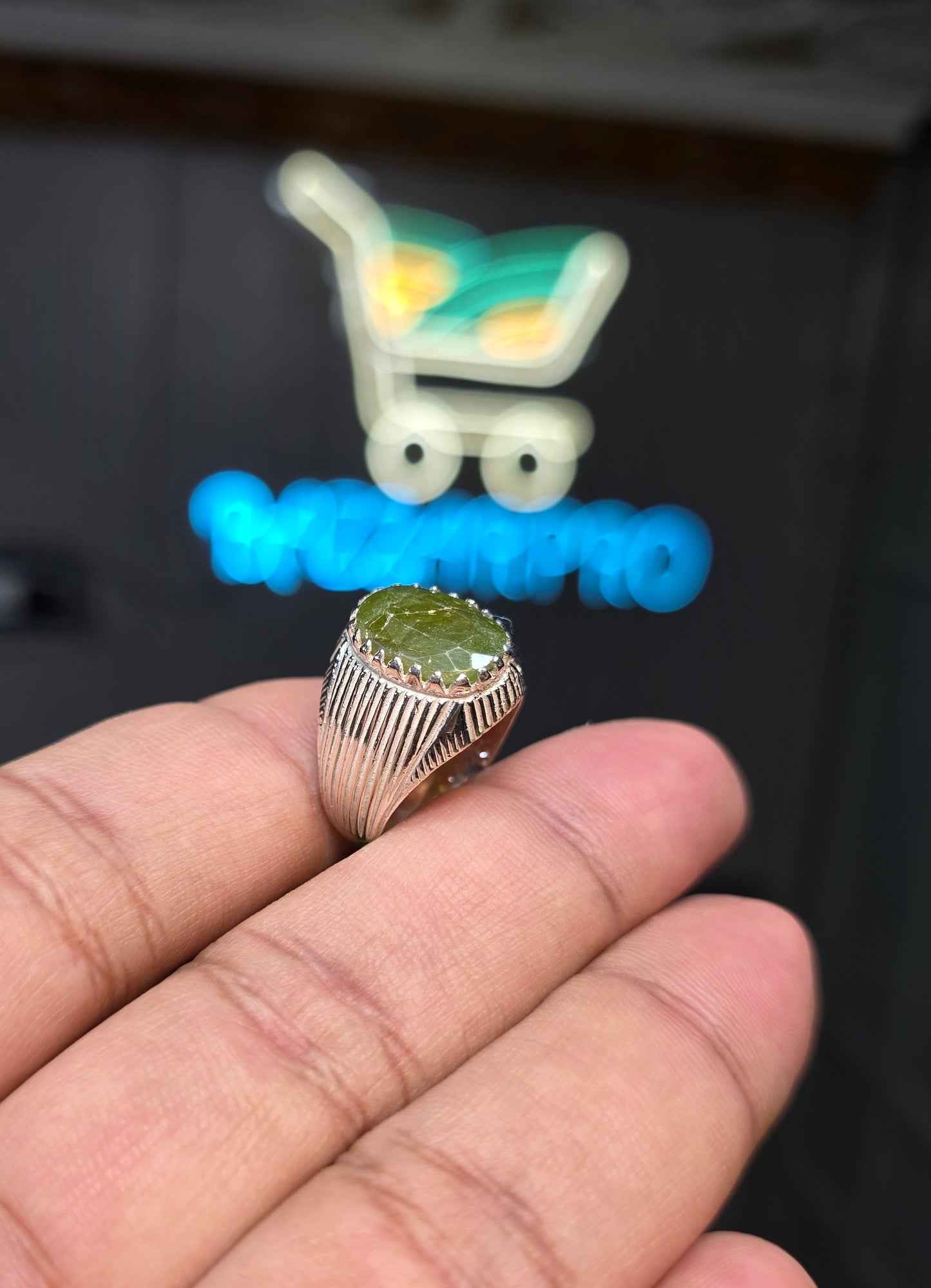 Premium Quality Peridot Ring