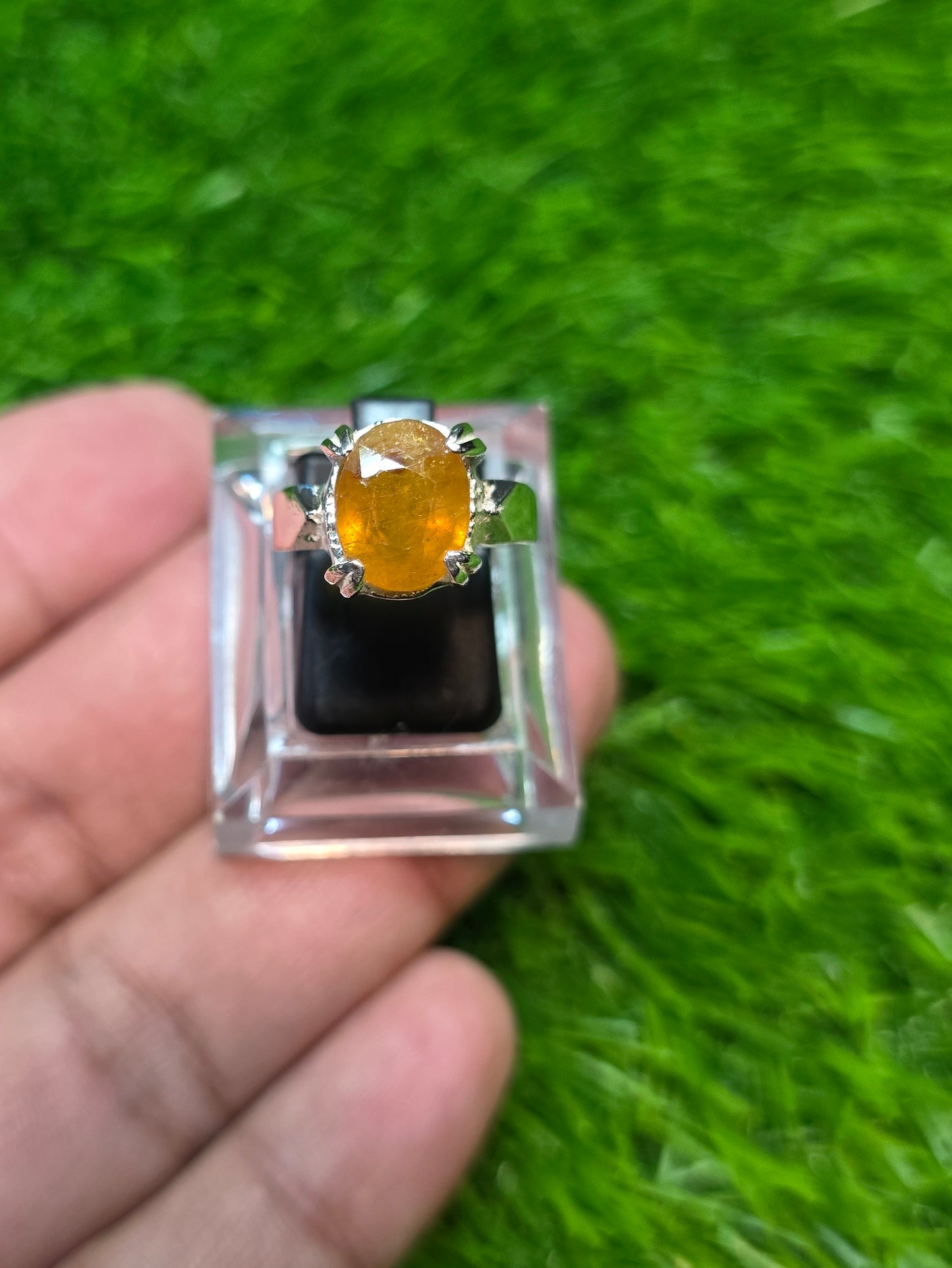 Premium Quality Pukhraj Ring