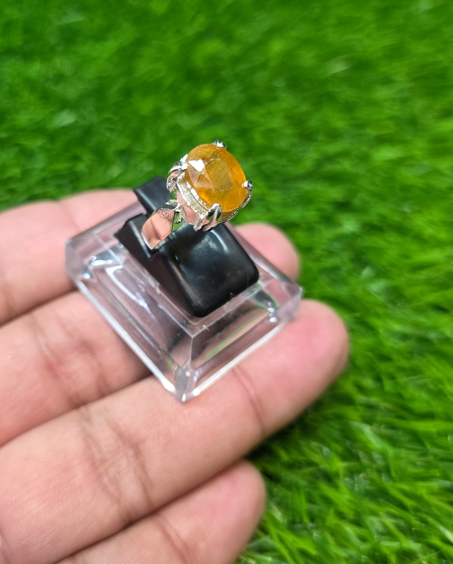 Premium Quality Pukhraj Ring