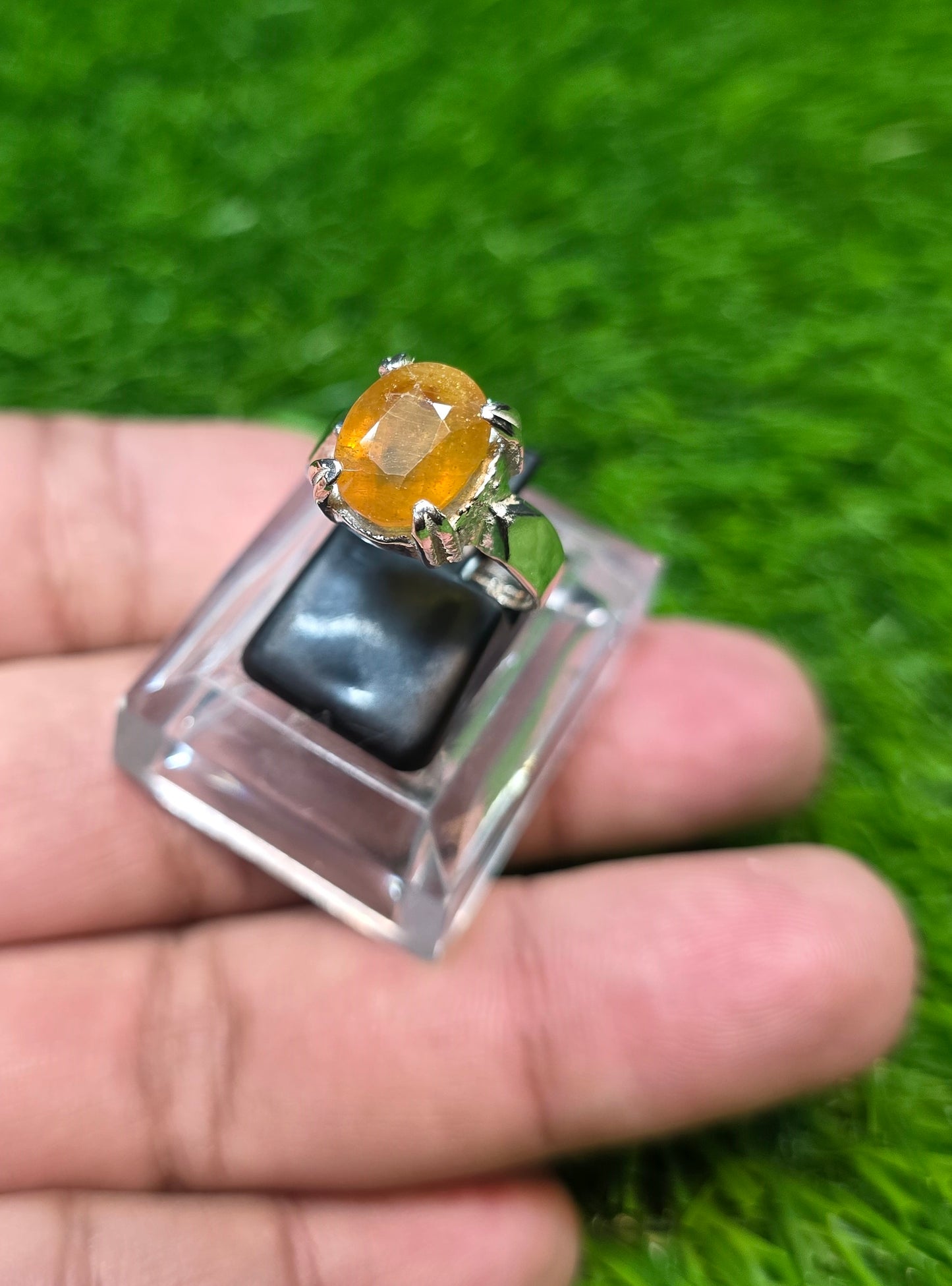 Premium Quality Pukhraj Ring