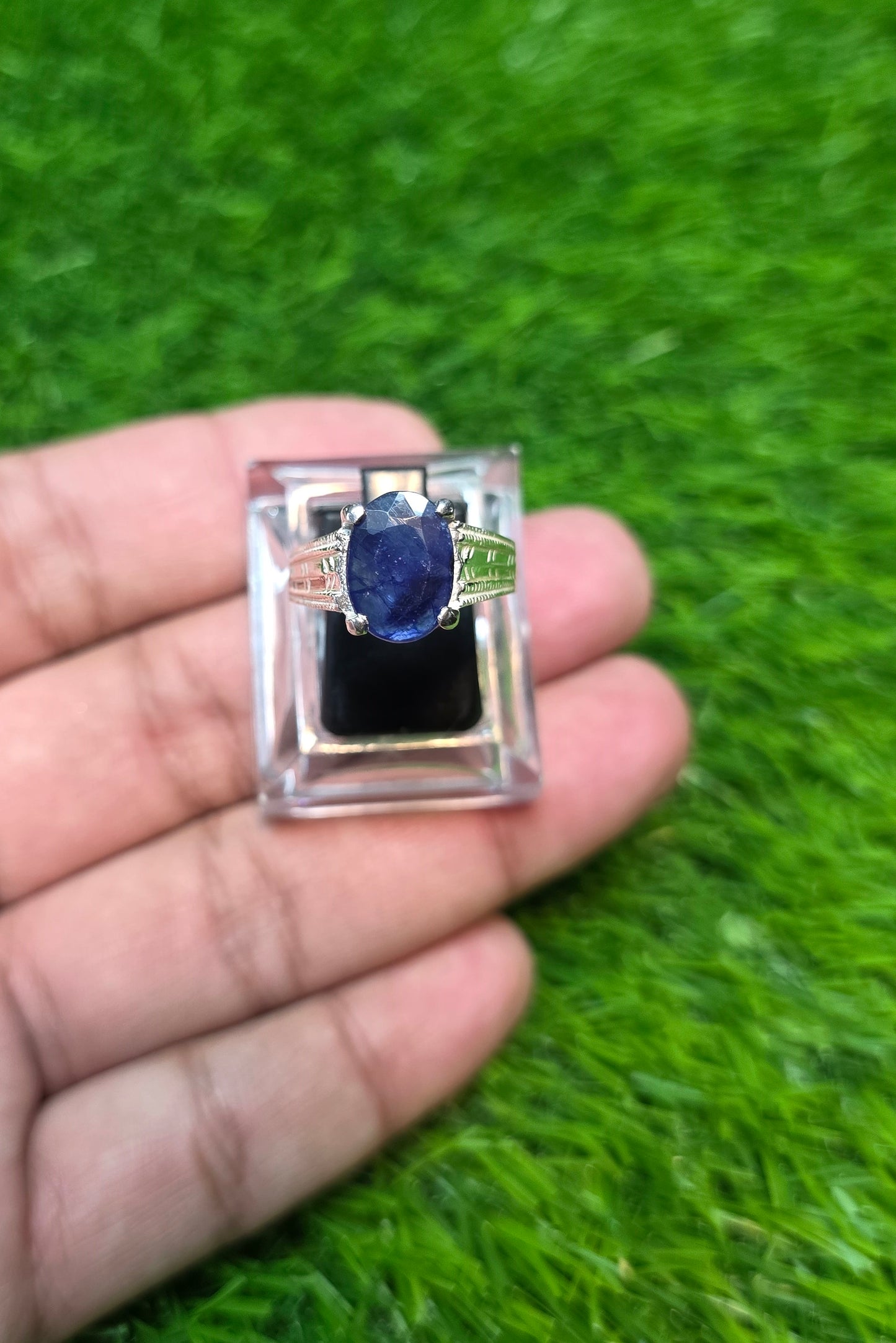 Premium Quality Neelam Ring