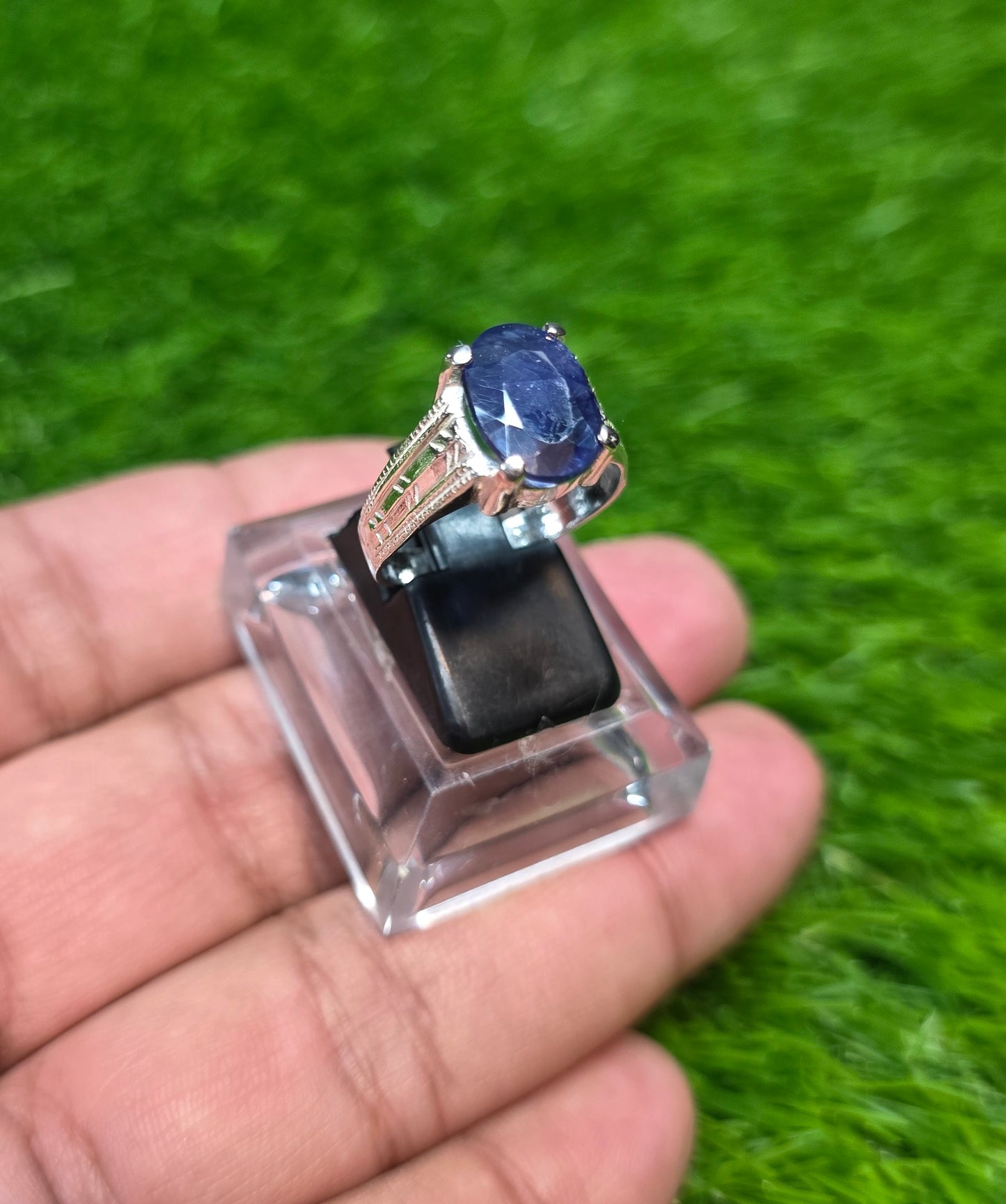 Premium Quality Neelam Ring