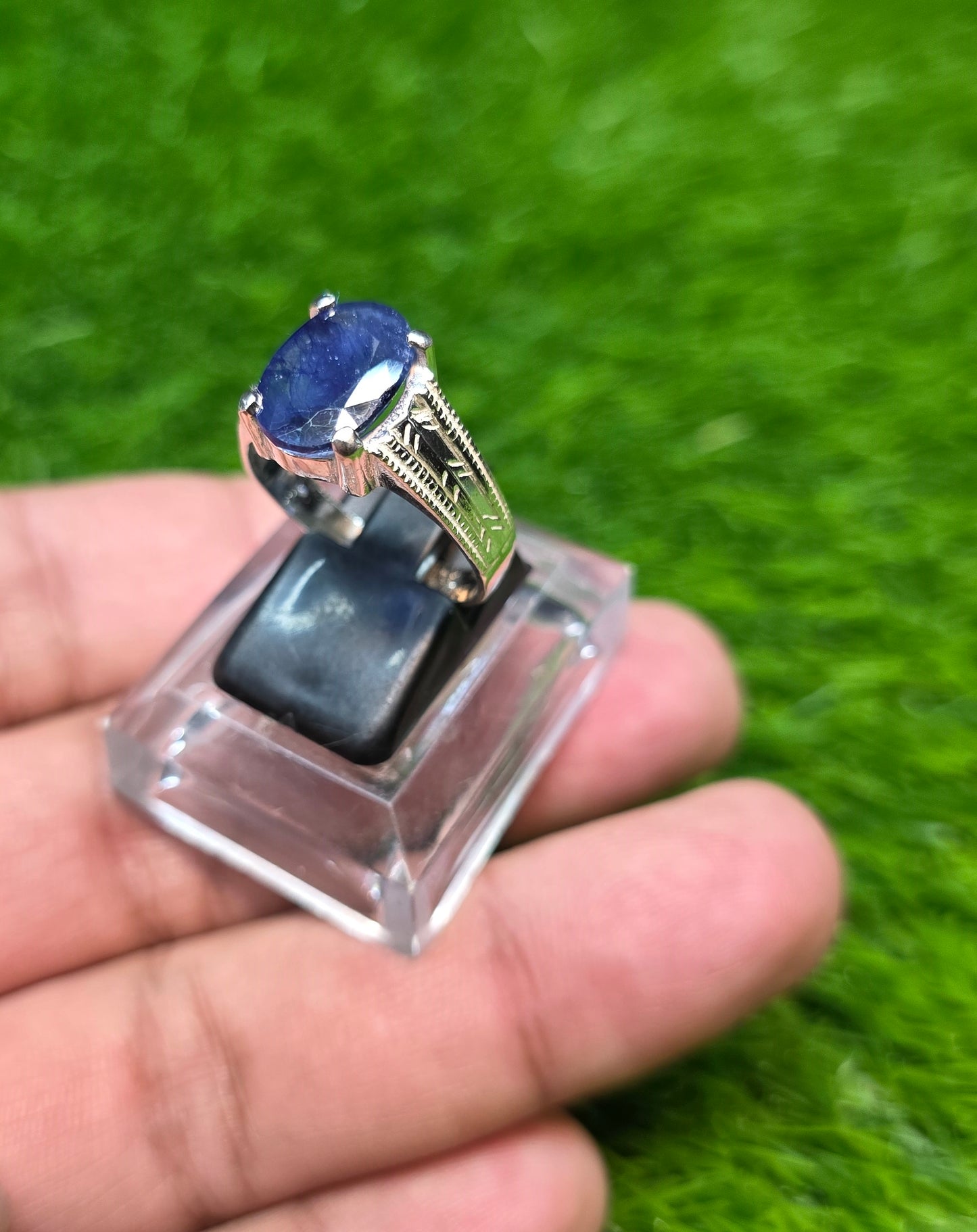 Premium Quality Neelam Ring
