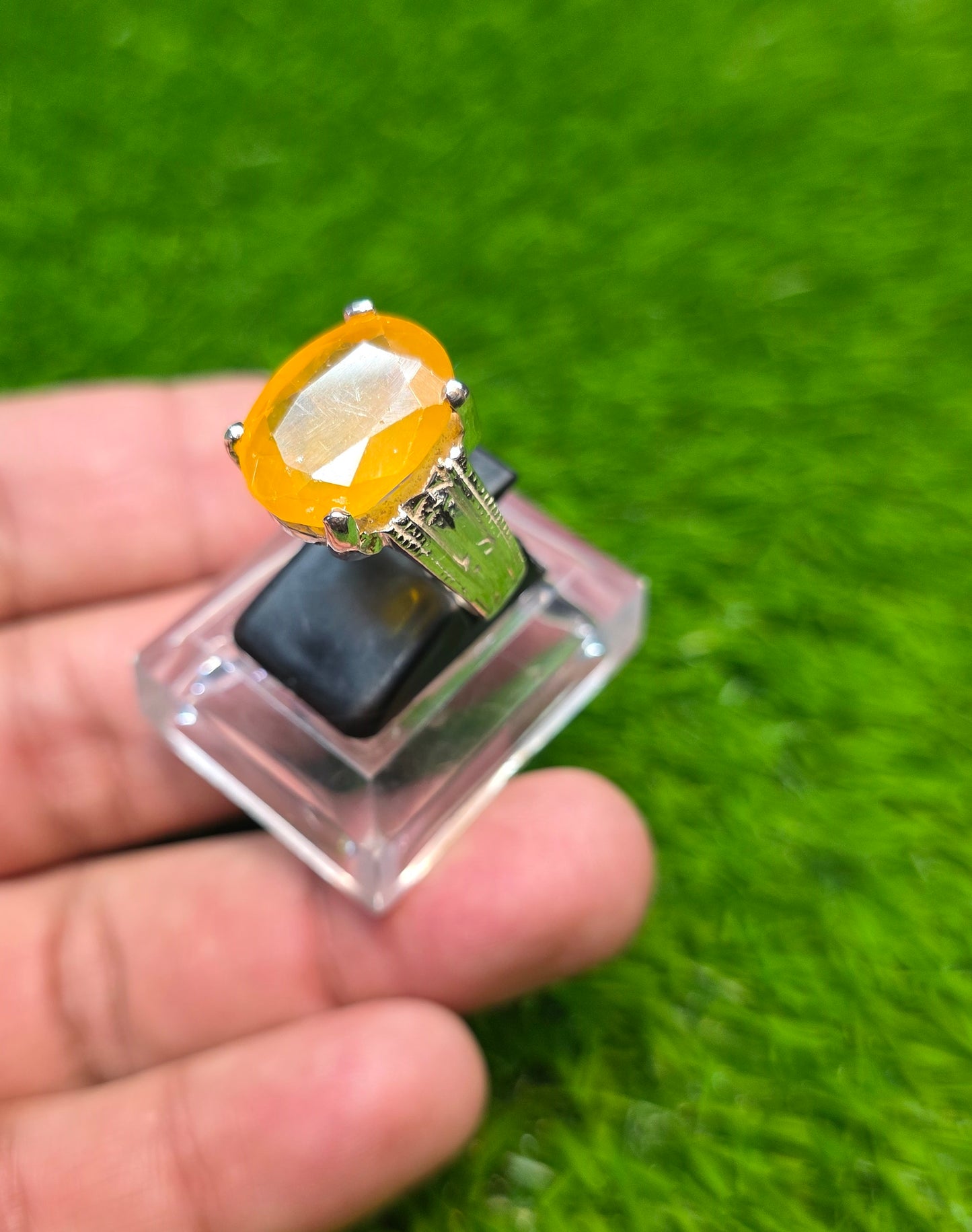 Premium Quality Pukhraj Ring