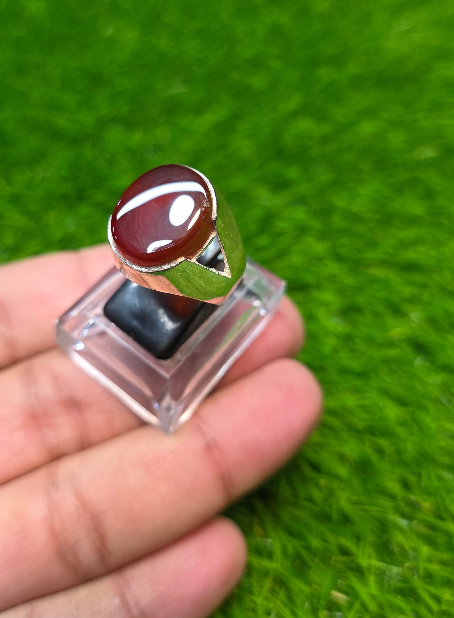 Premium Quality Yamni Aqeeq Ring
