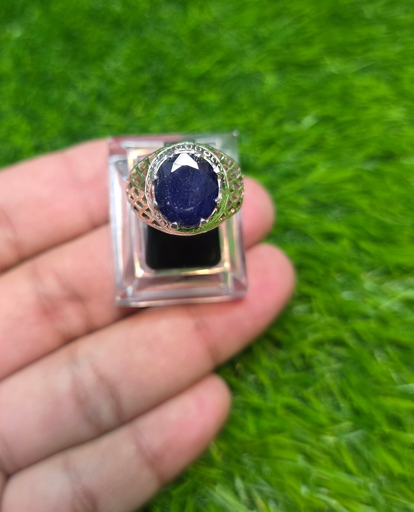 Premium Quality Neelam Ring