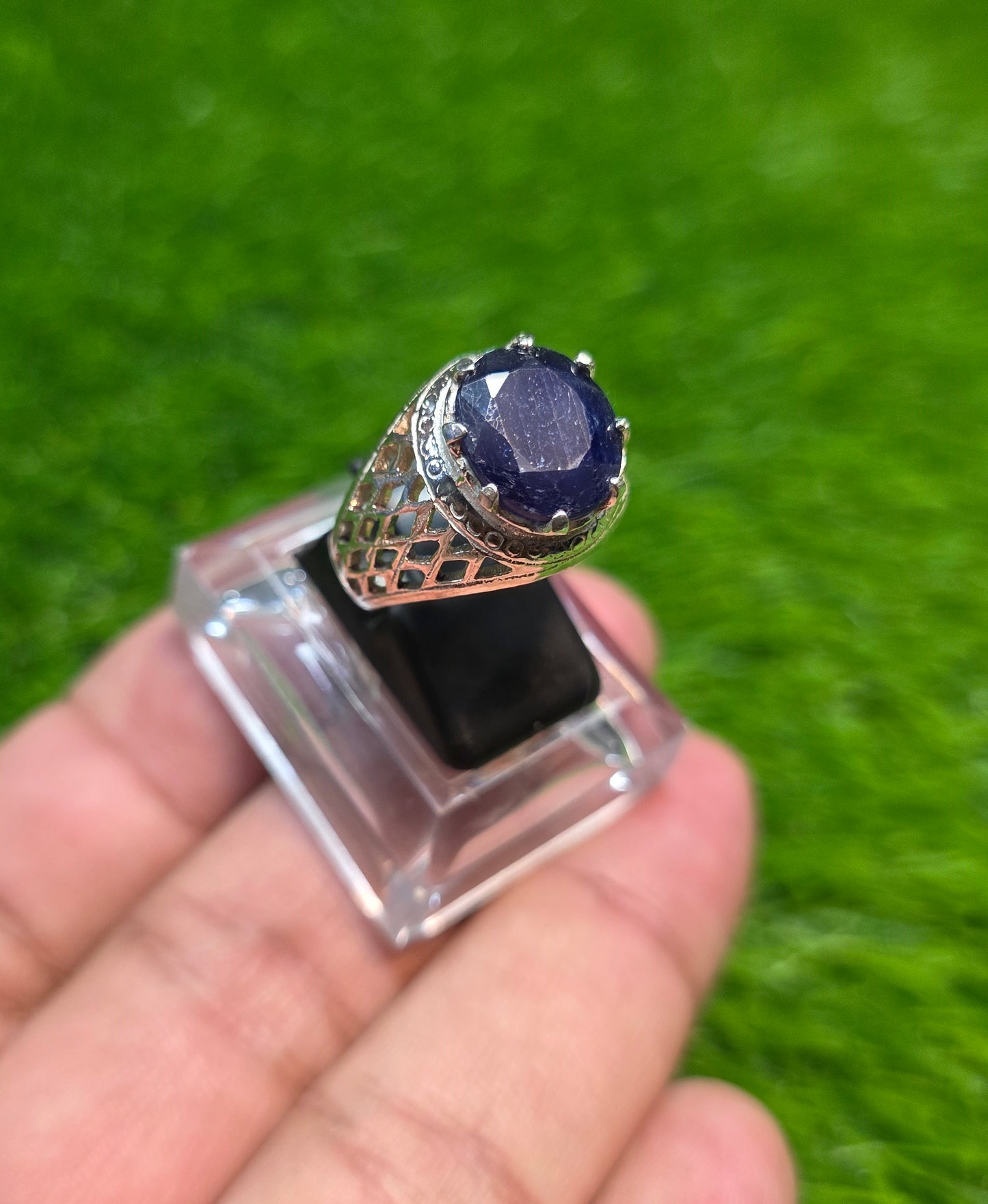 Premium Quality Neelam Ring