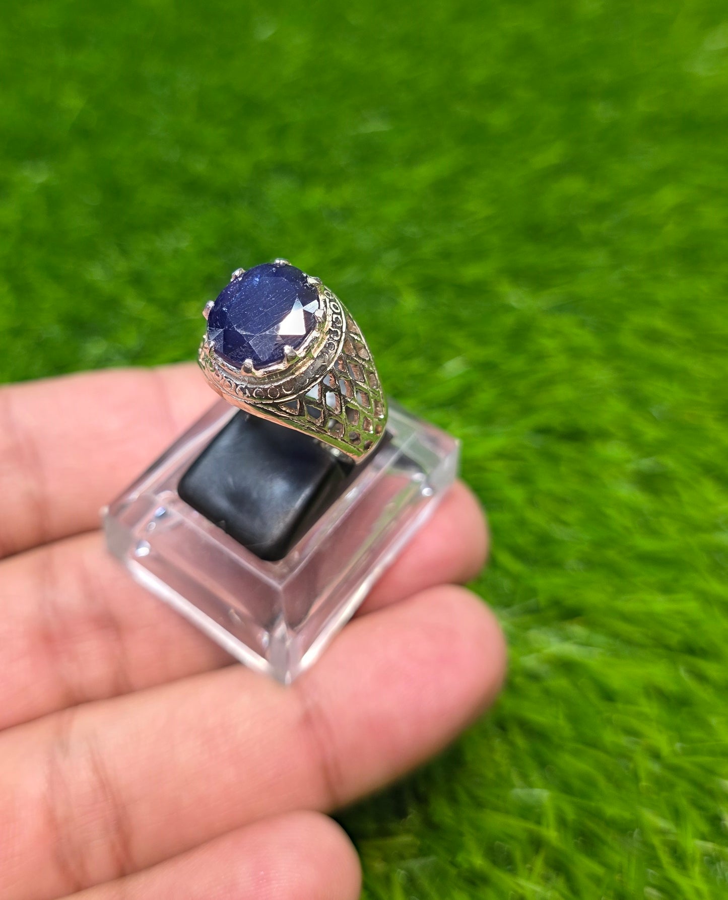 Premium Quality Neelam Ring