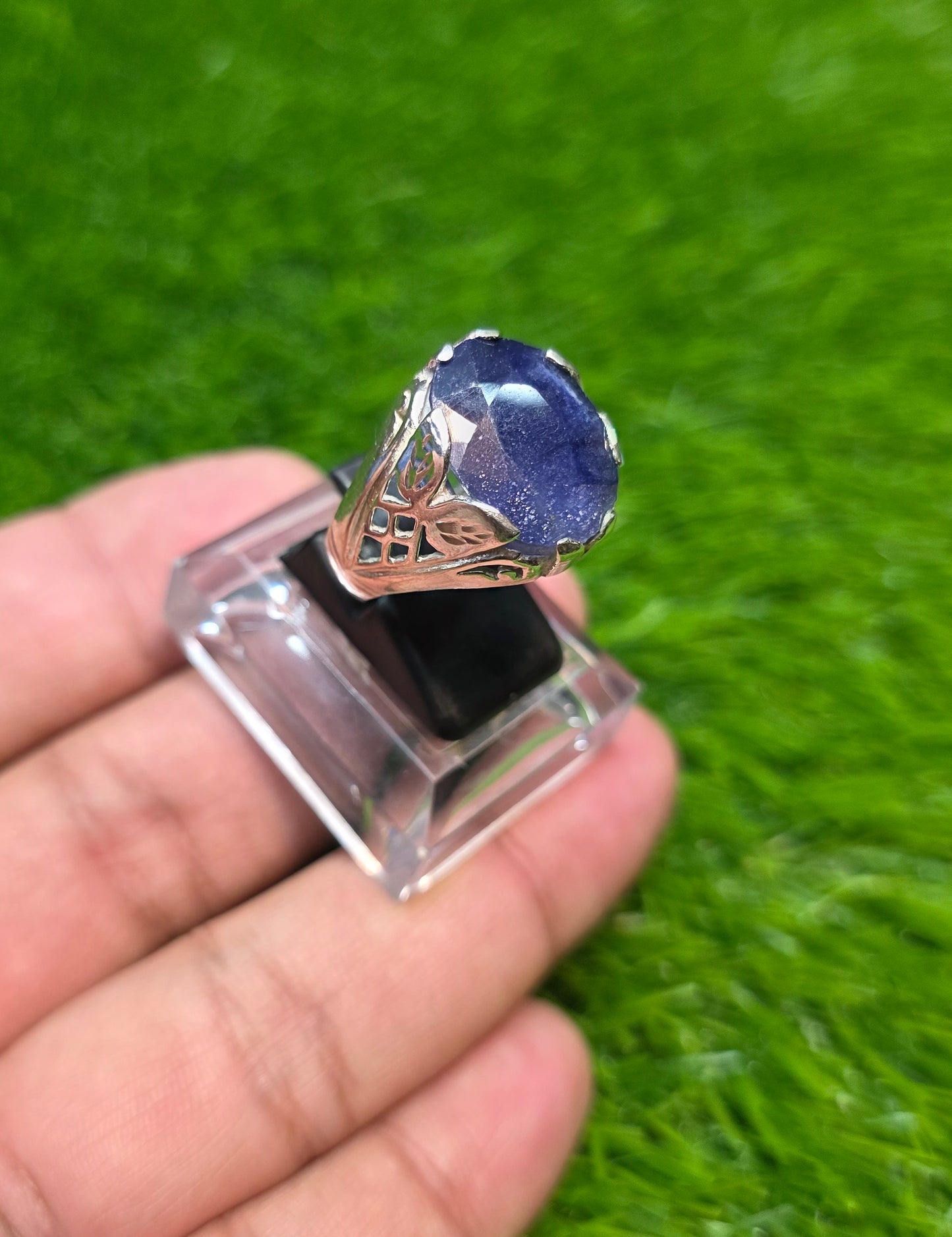 Premium Quality Neelam Ring