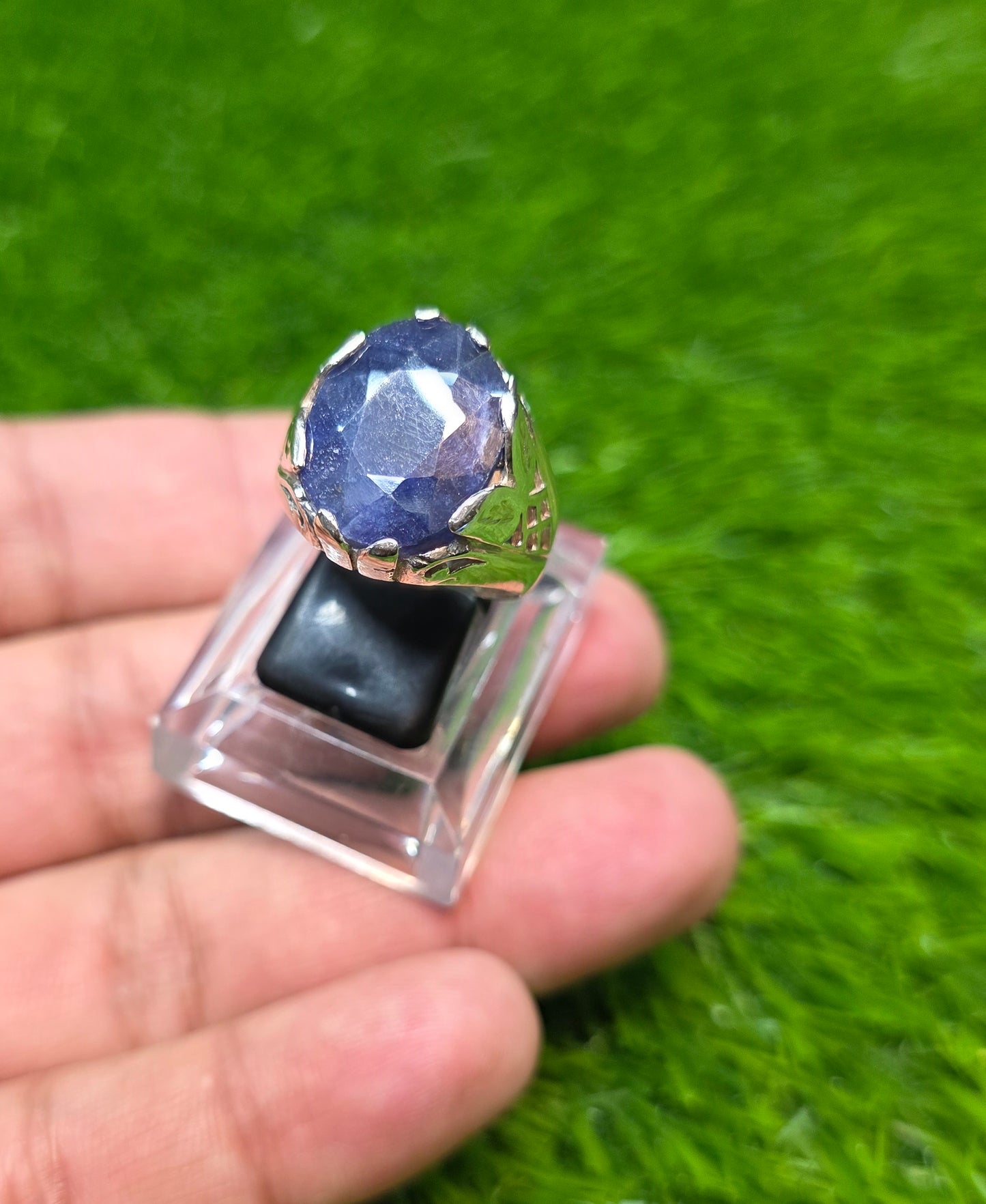 Premium Quality Neelam Ring
