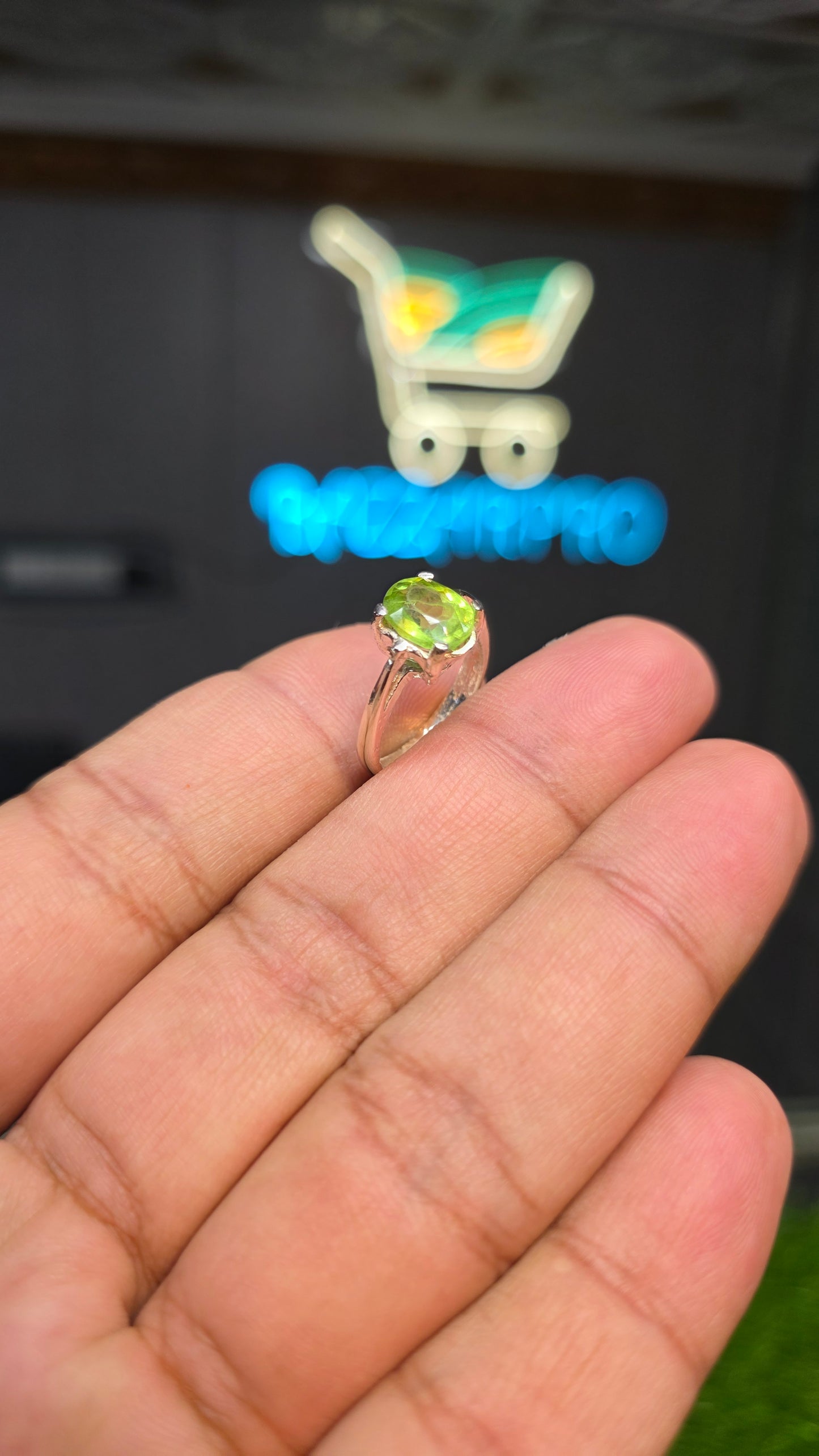 Premium Quality Peridot Ring