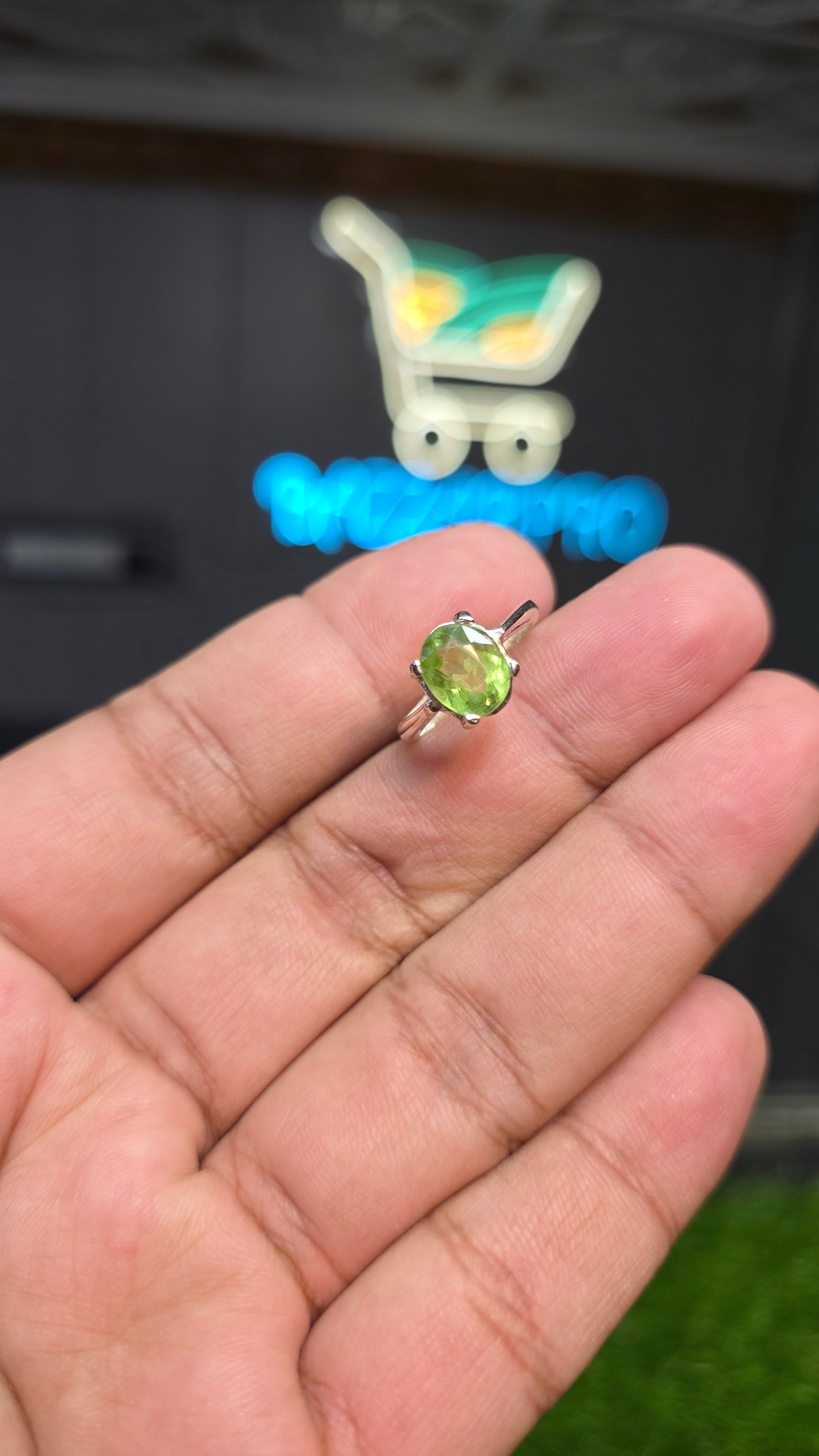 Premium Quality Peridot Ring