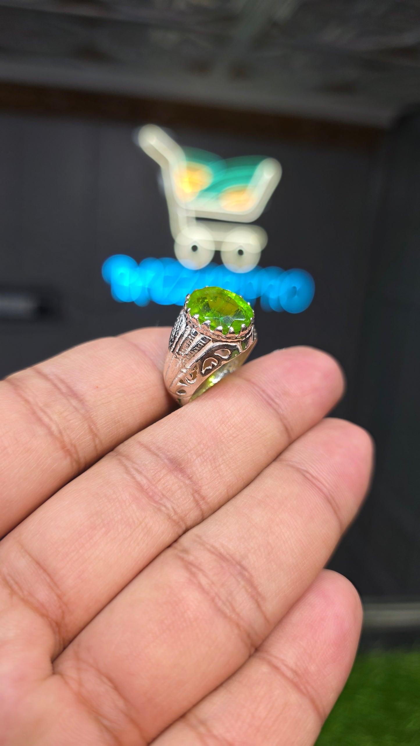 Premium Quality Peridot Ring