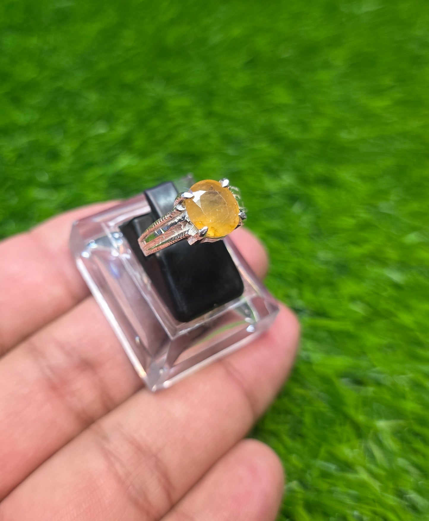 Premium Quality Pukhraj Ring