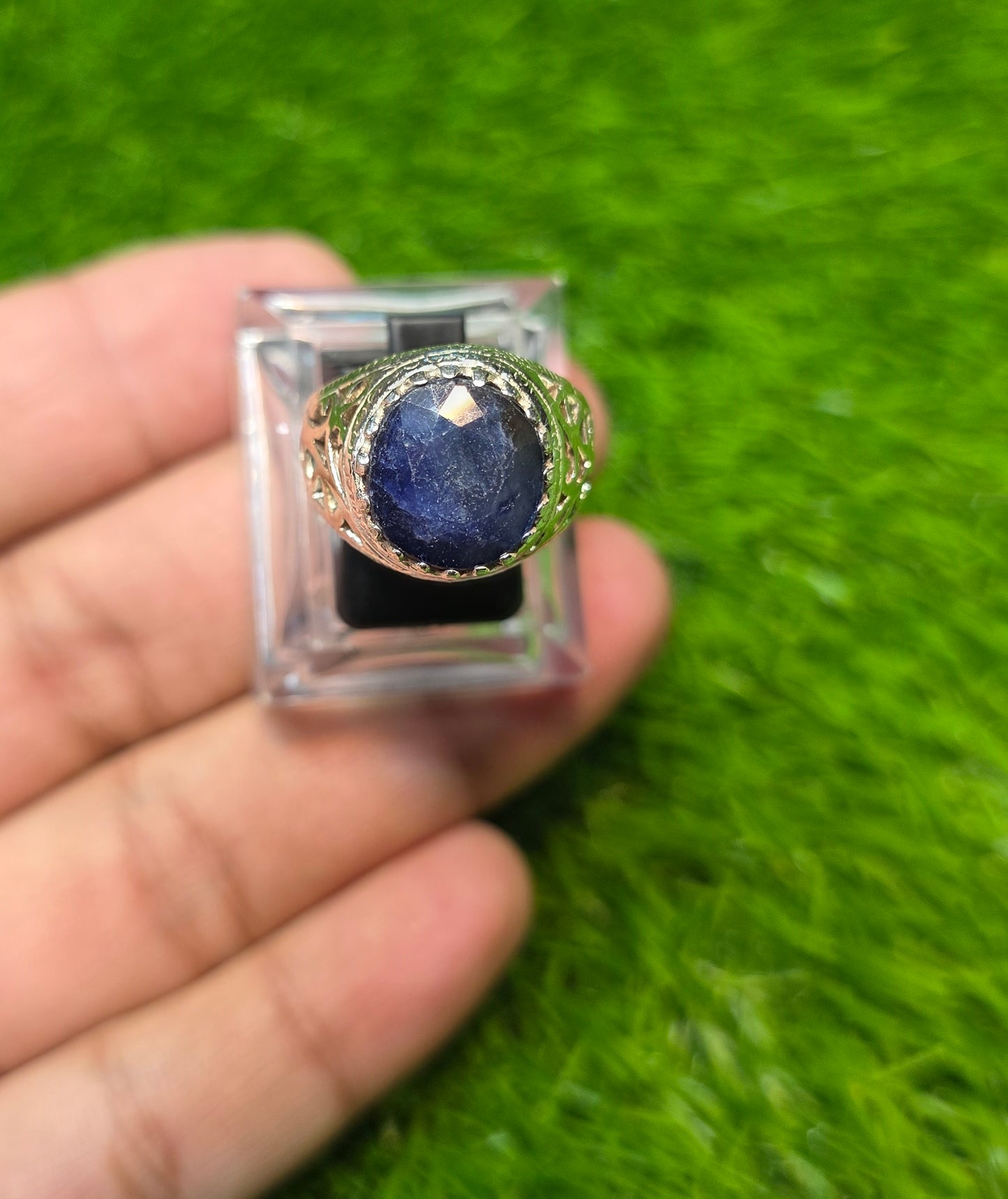 Premium Quality Neelam Ring