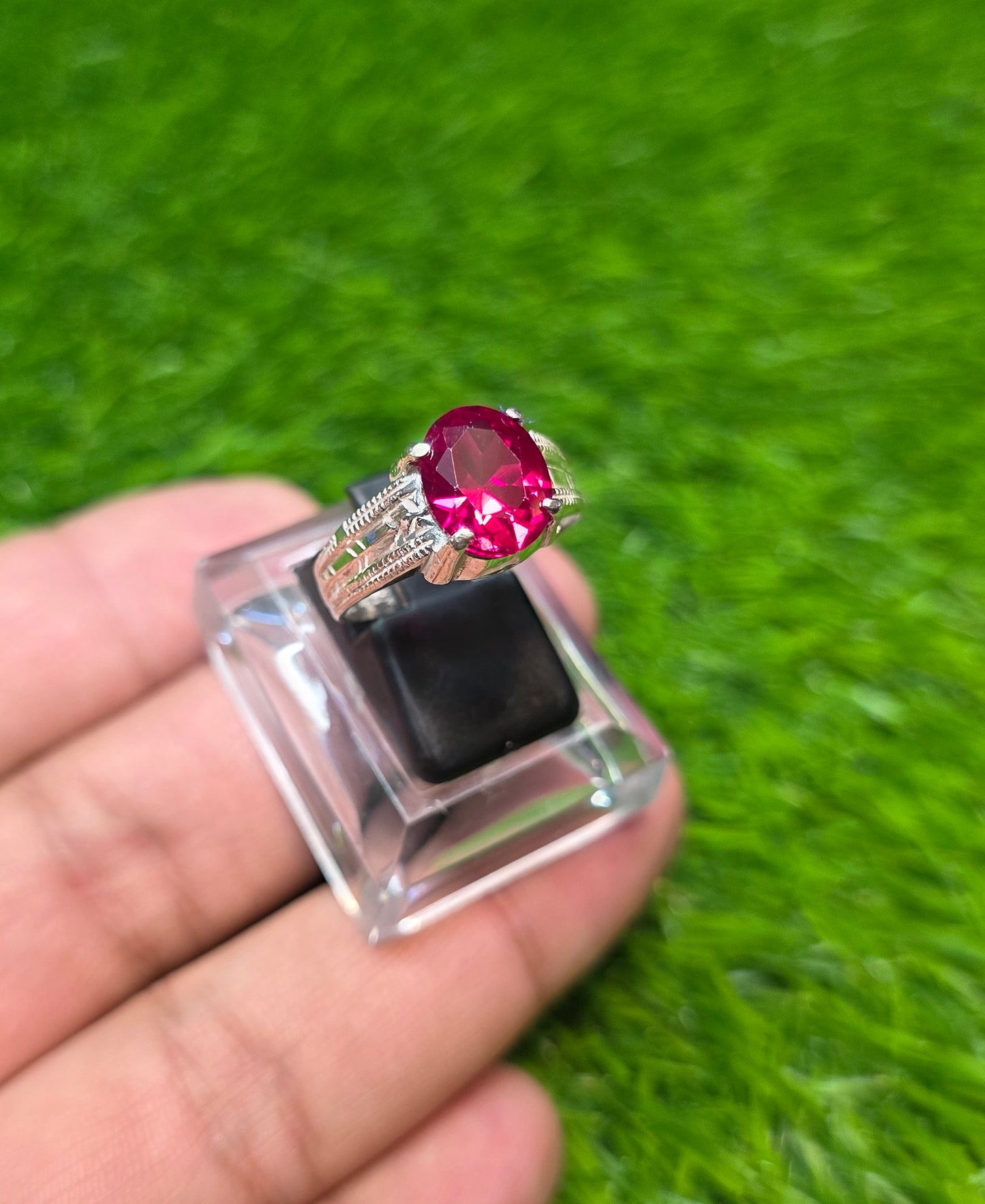Premium Quality Anari Yaqoot Ring