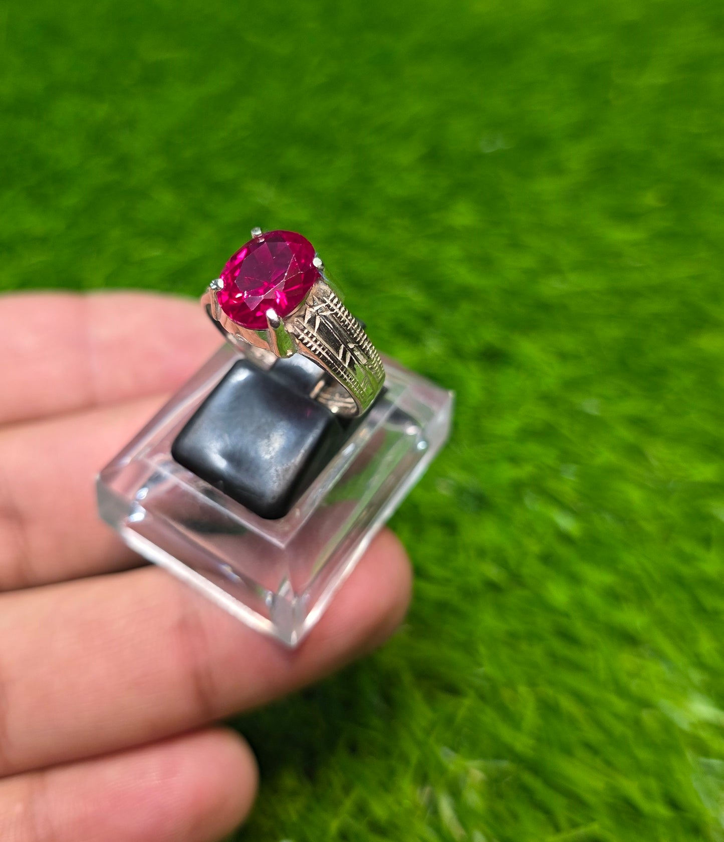 Premium Quality Anari Yaqoot Ring