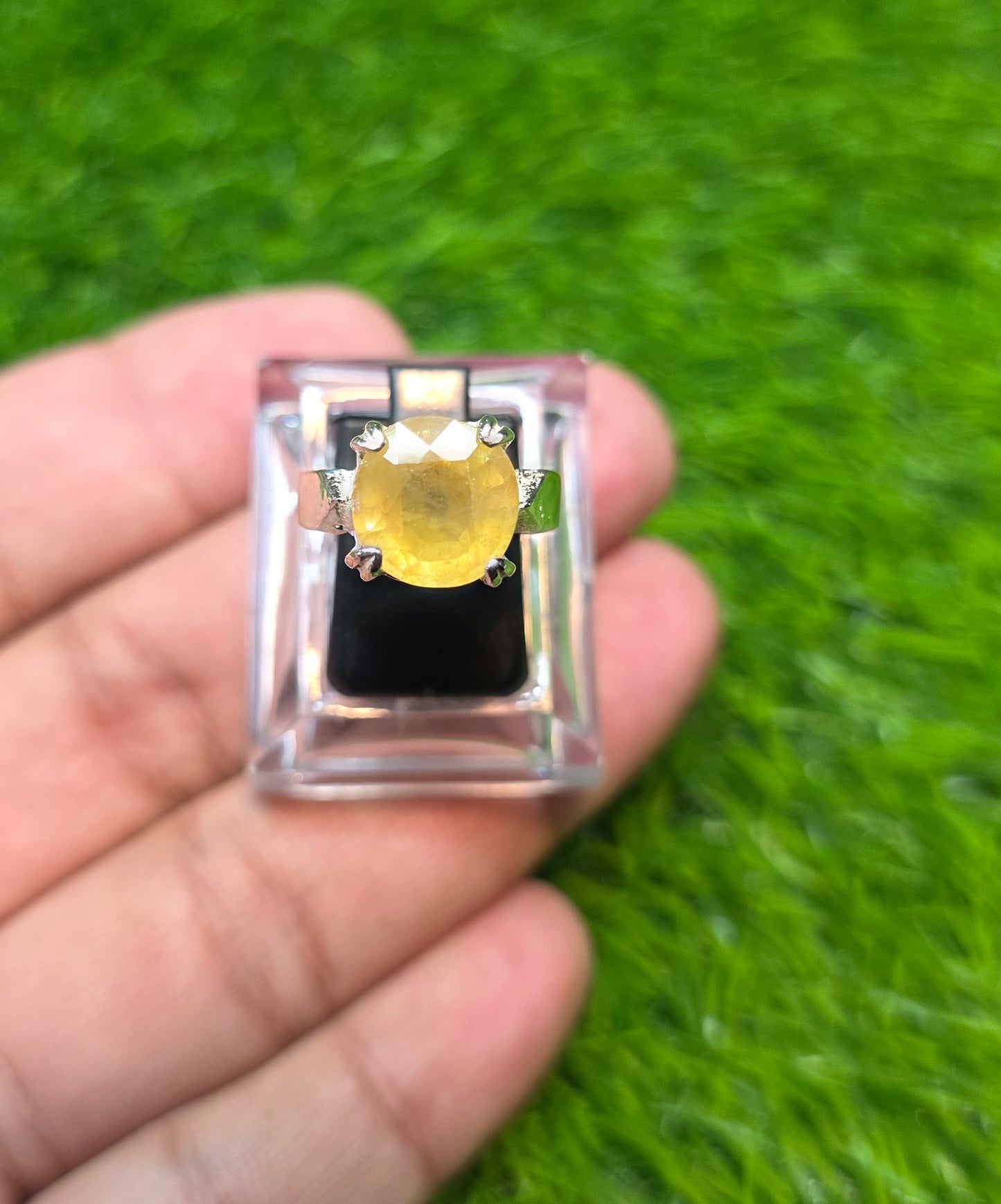 Premium Quality Pukhraj Ring