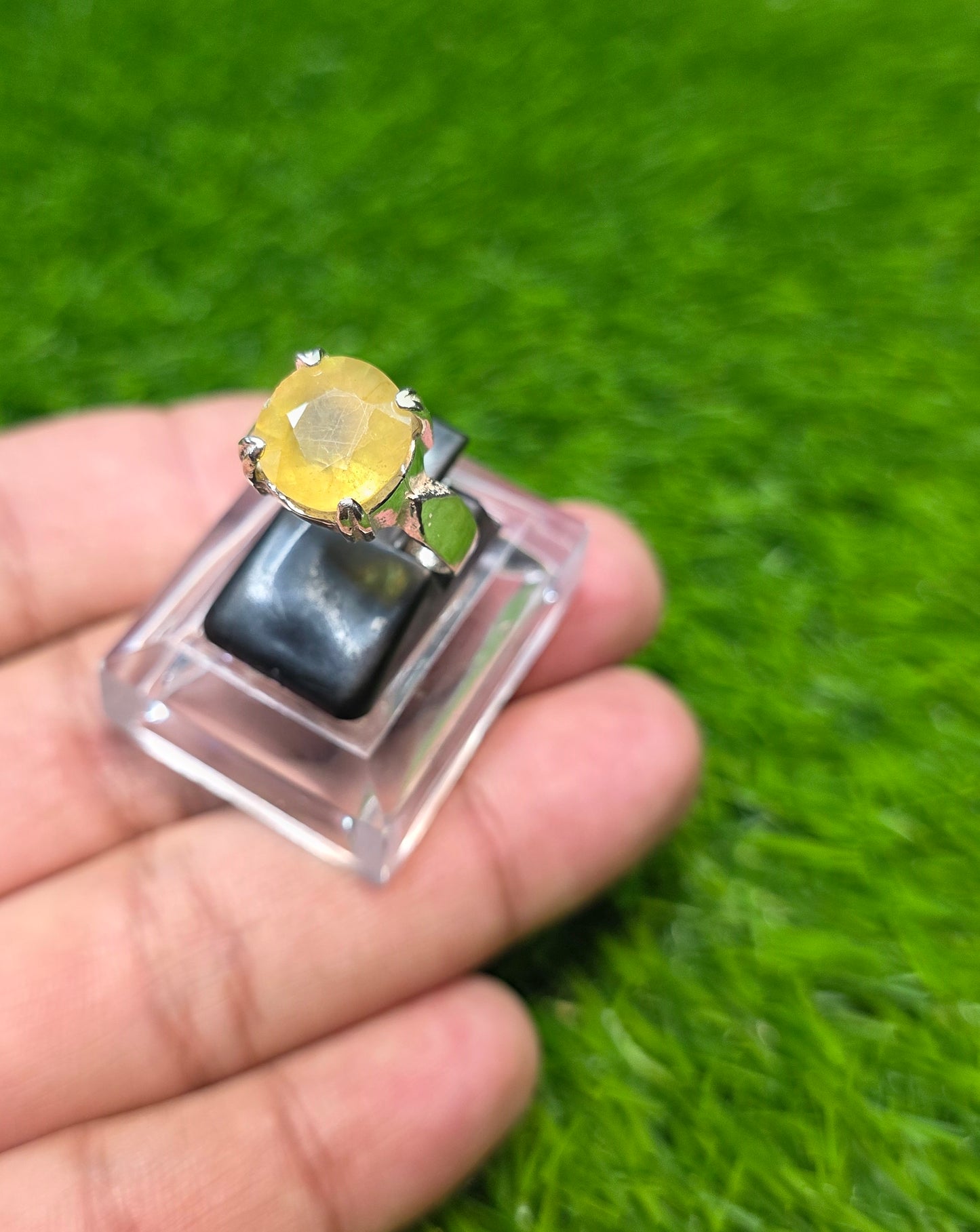 Premium Quality Pukhraj Ring